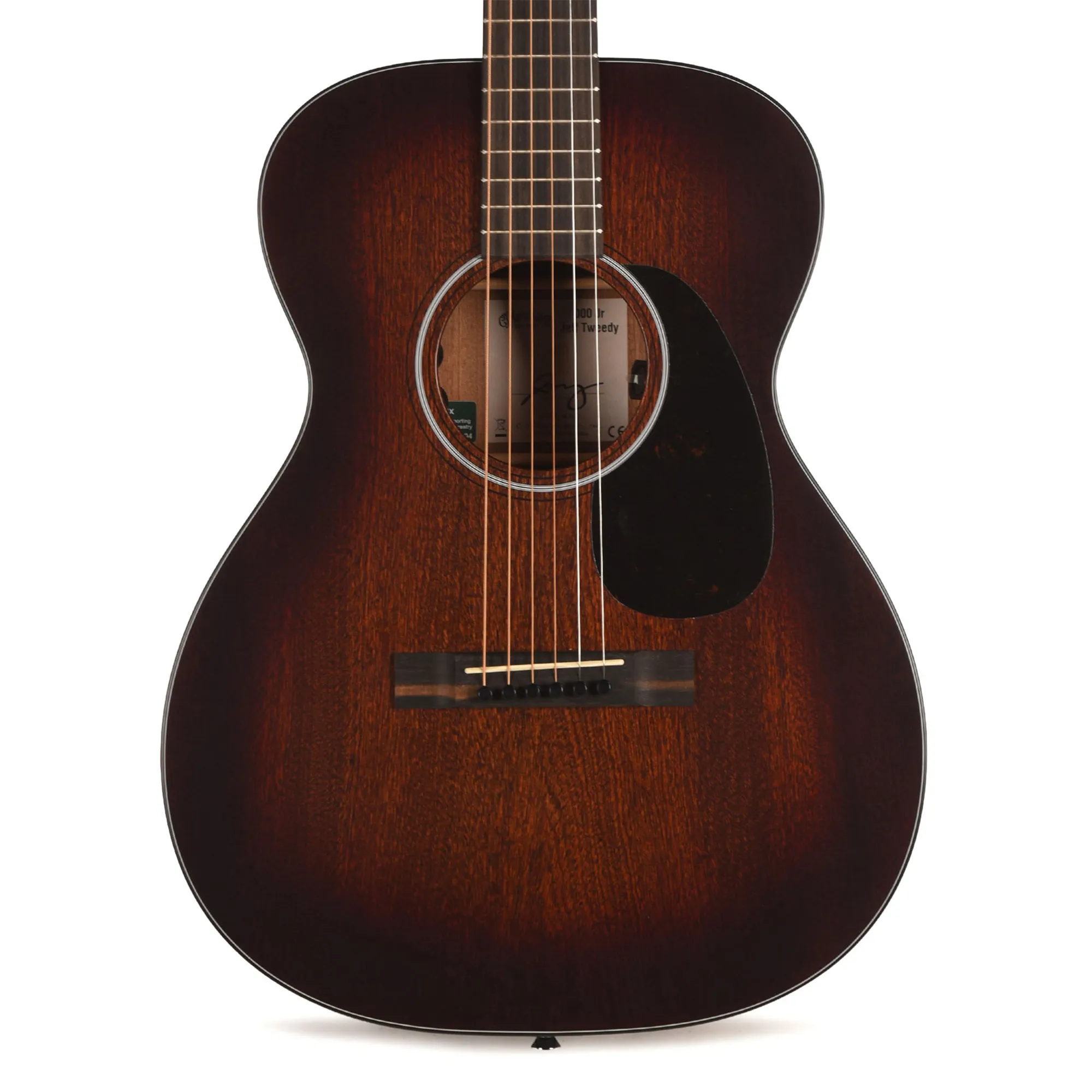 Martin 000 Jr E Jeff Tweedy Acoustic Guitar - Tweedy Burst