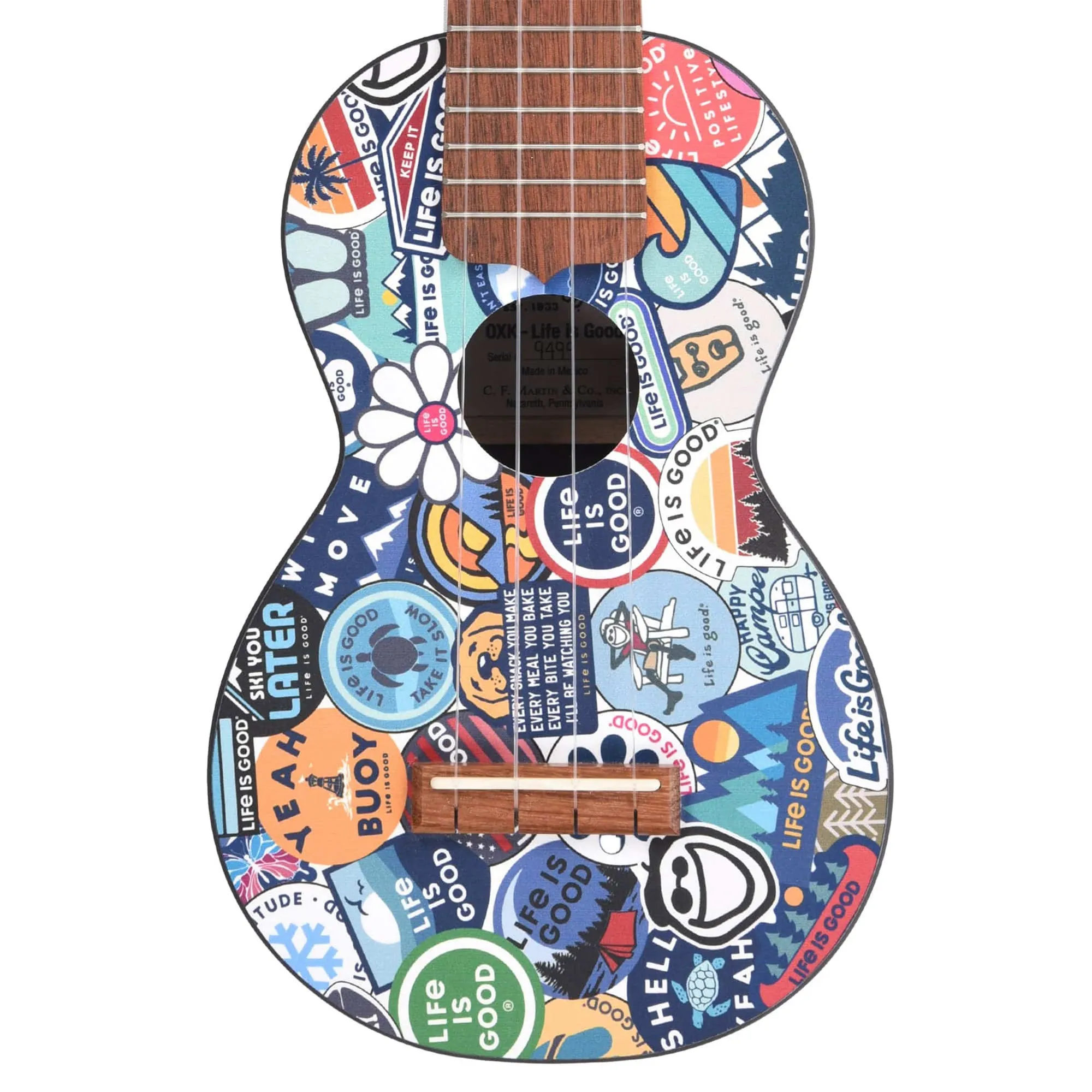 Martin  Soprano Ukulele - Life Is Good