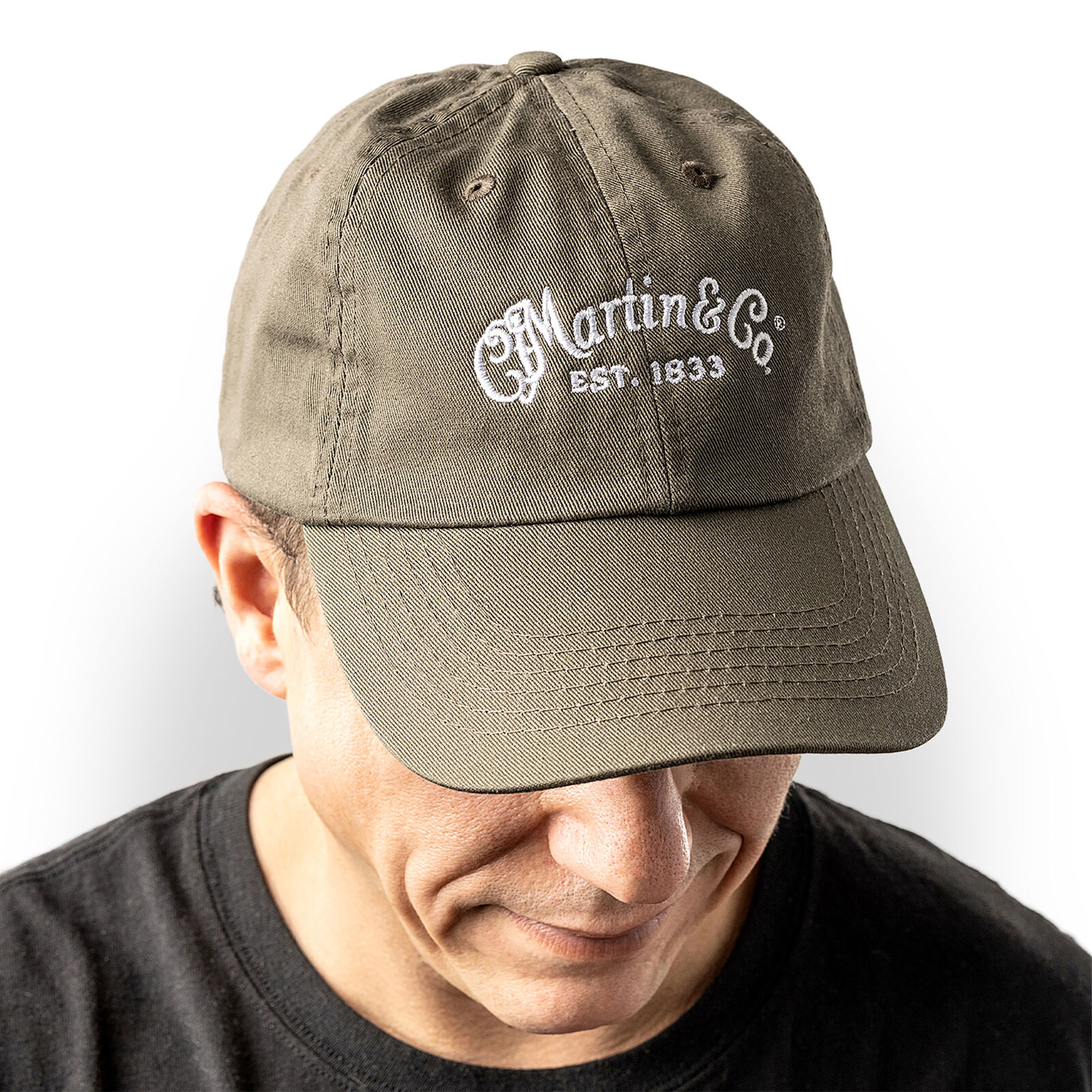 Martin Baseball Cap with Martin Logo - Olive