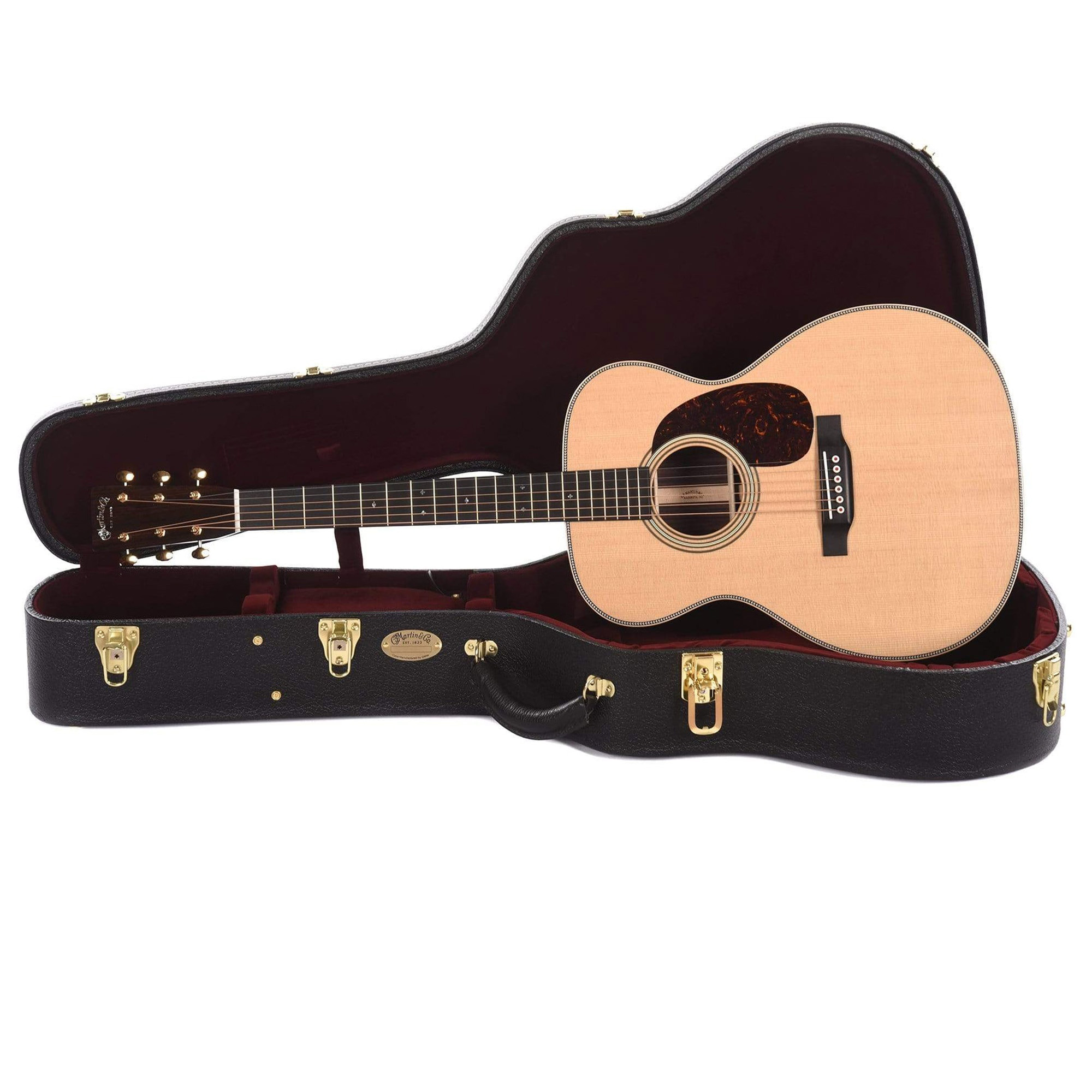 Martin 00028 Modern Deluxe Model Natural Guitar - Sitka Spruce East Indian Rosewood