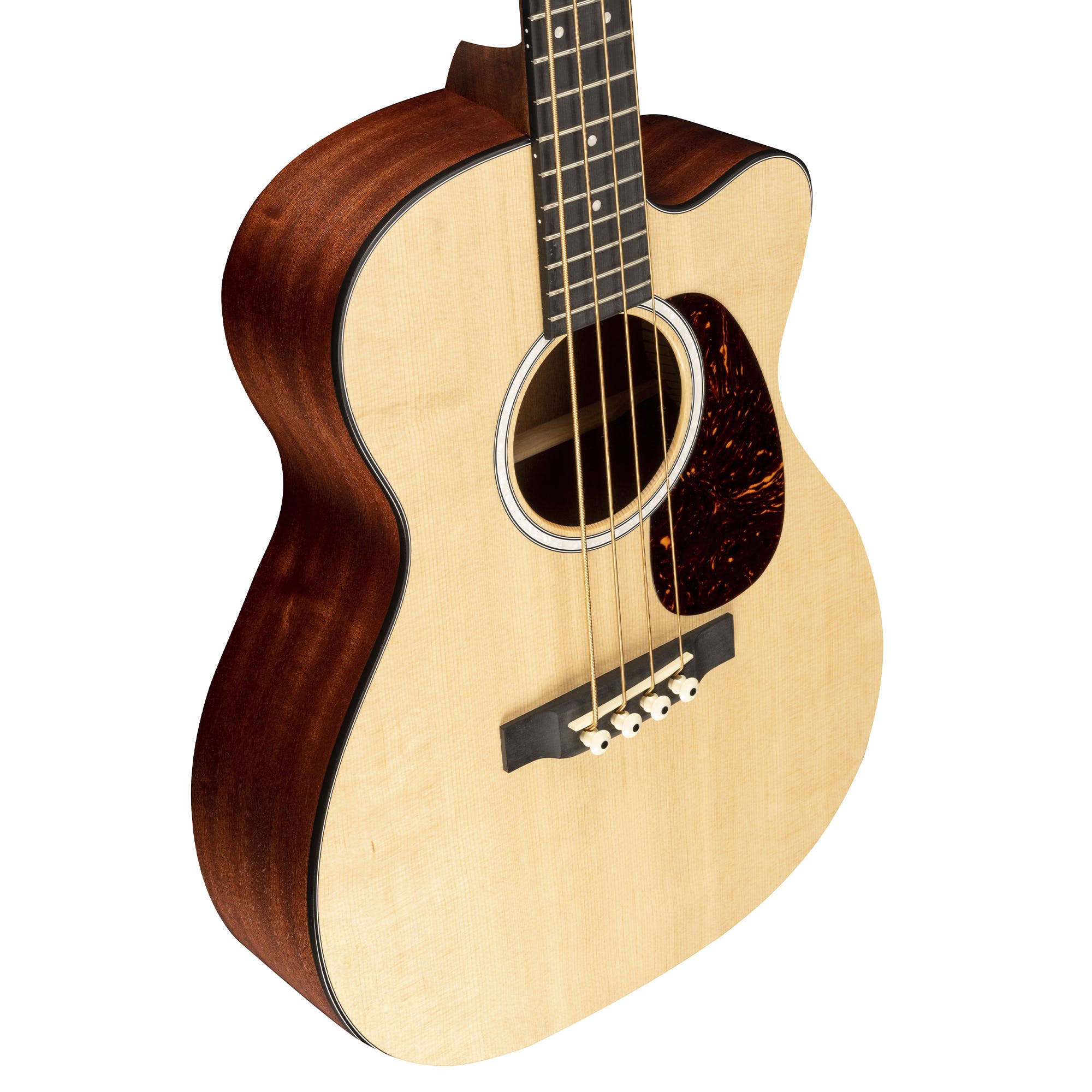Martin Guitar Acoustic Electric Bass 4 String Satin - Natural