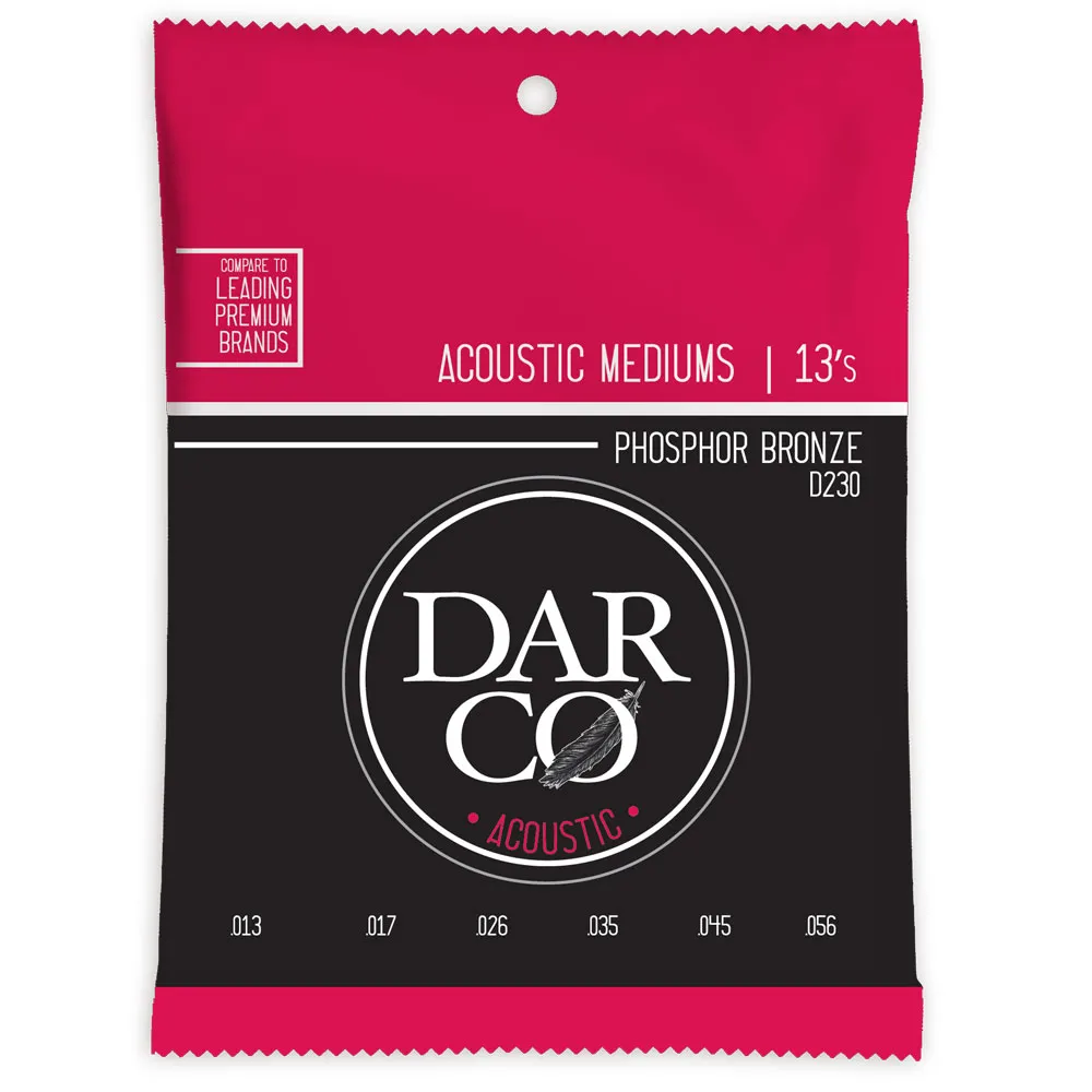 Martin StringsDarco Acoustic Set 92/8 Phosphor Bronze Medium - 0.13 - 0.56