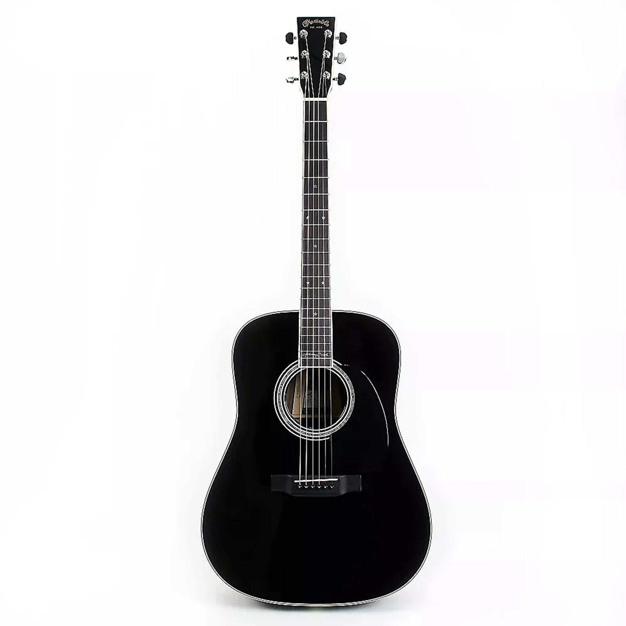Martin D35 Johnny Cash Signature Model Acoustic Dreadnought Guitar - Black (PRE ORDER)