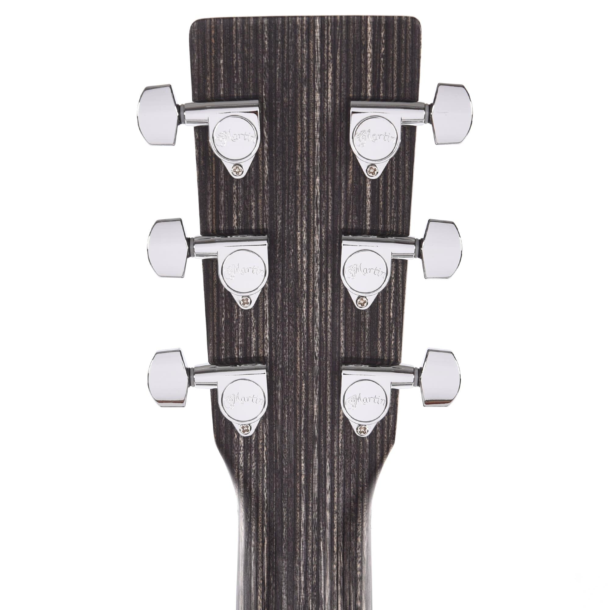 Martin Signature Series Guitar DX Johnny Cash Dreadnought Acoustic Electric - Jett Black