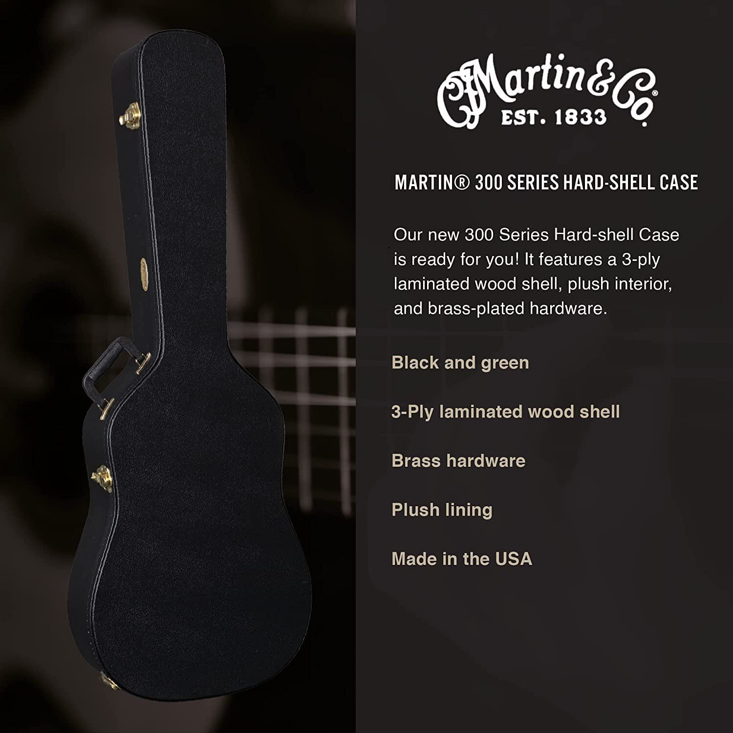 Martin Dreadnought Guitar - Hardcase