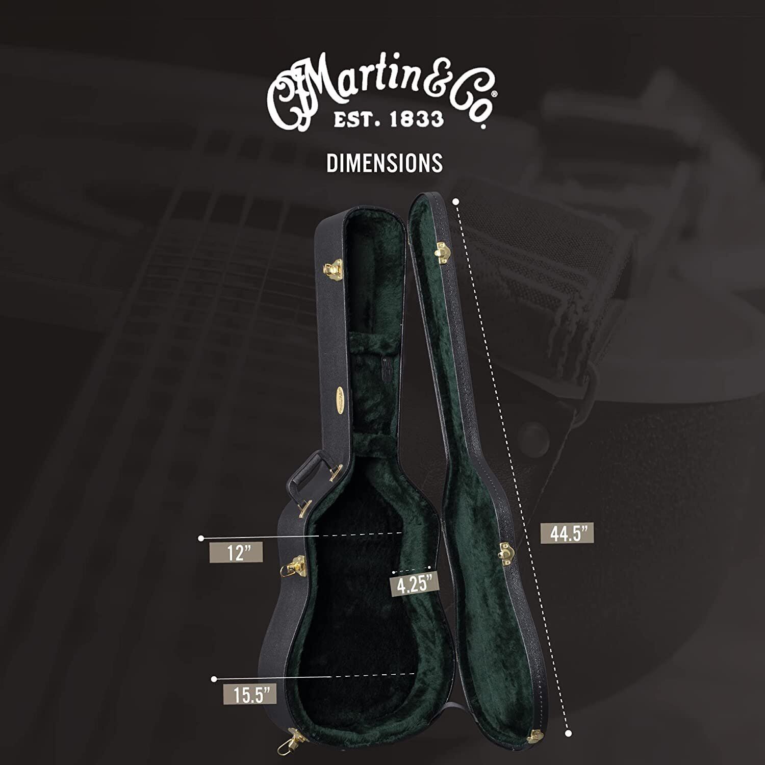 Martin Dreadnought Guitar - Hardcase