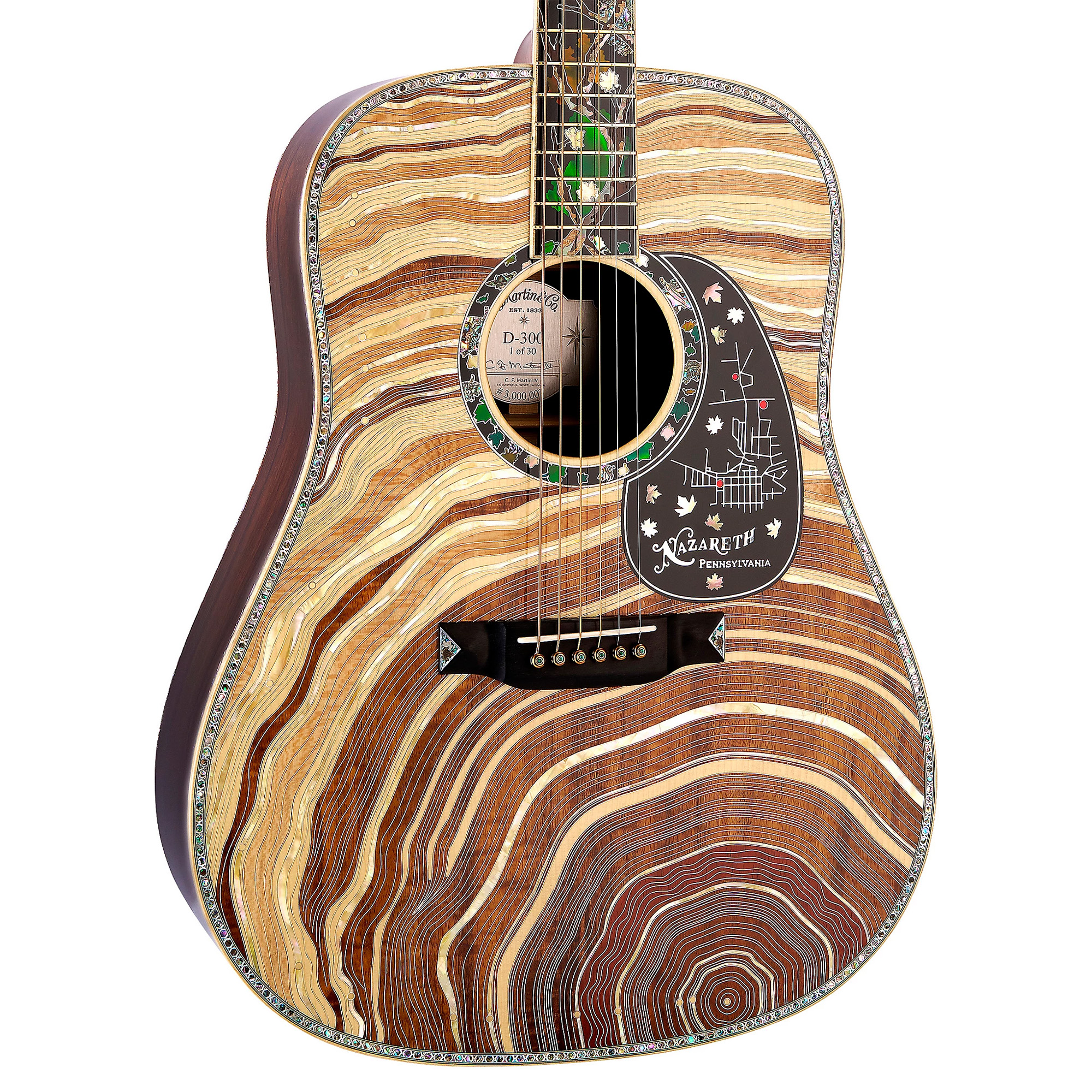 Martin D-300 Dreadnought Limited Edition Acoustic Guitar - Natural (PRE ORDER)
