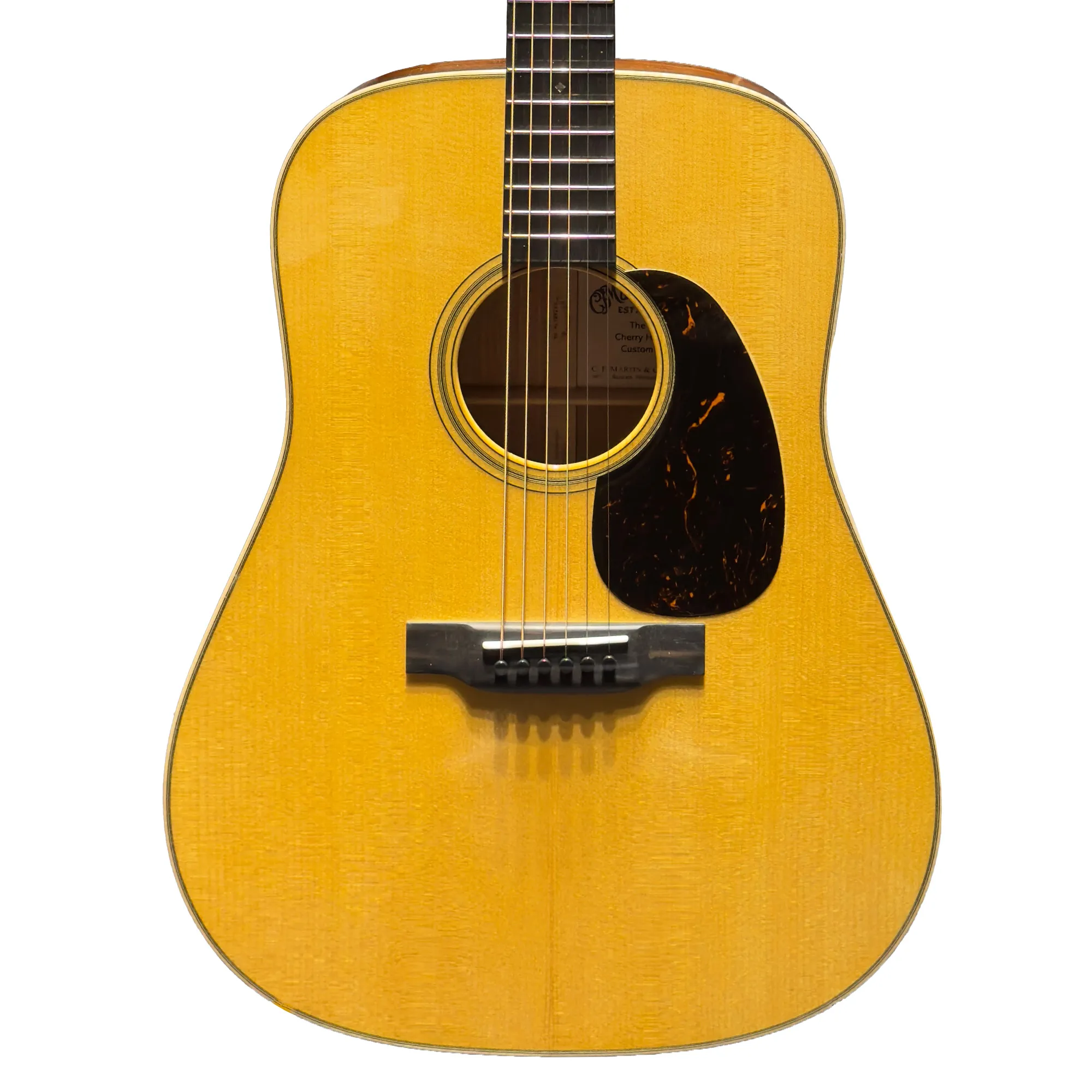 Martin D14F Custom Shop Cherry Hill  Acoustic Guitar - Natural