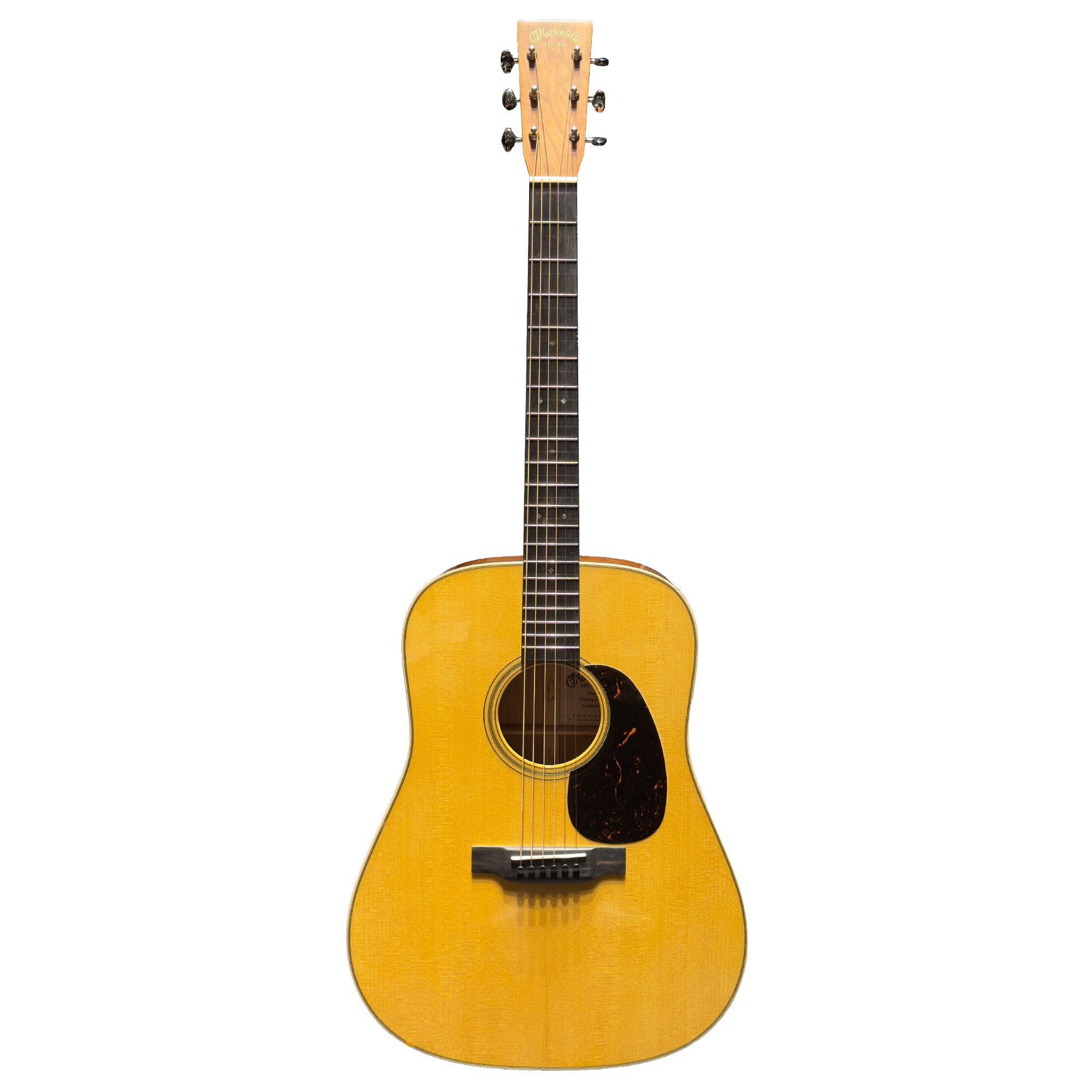 Martin D14F Custom Shop Cherry Hill  Acoustic Guitar - Natural