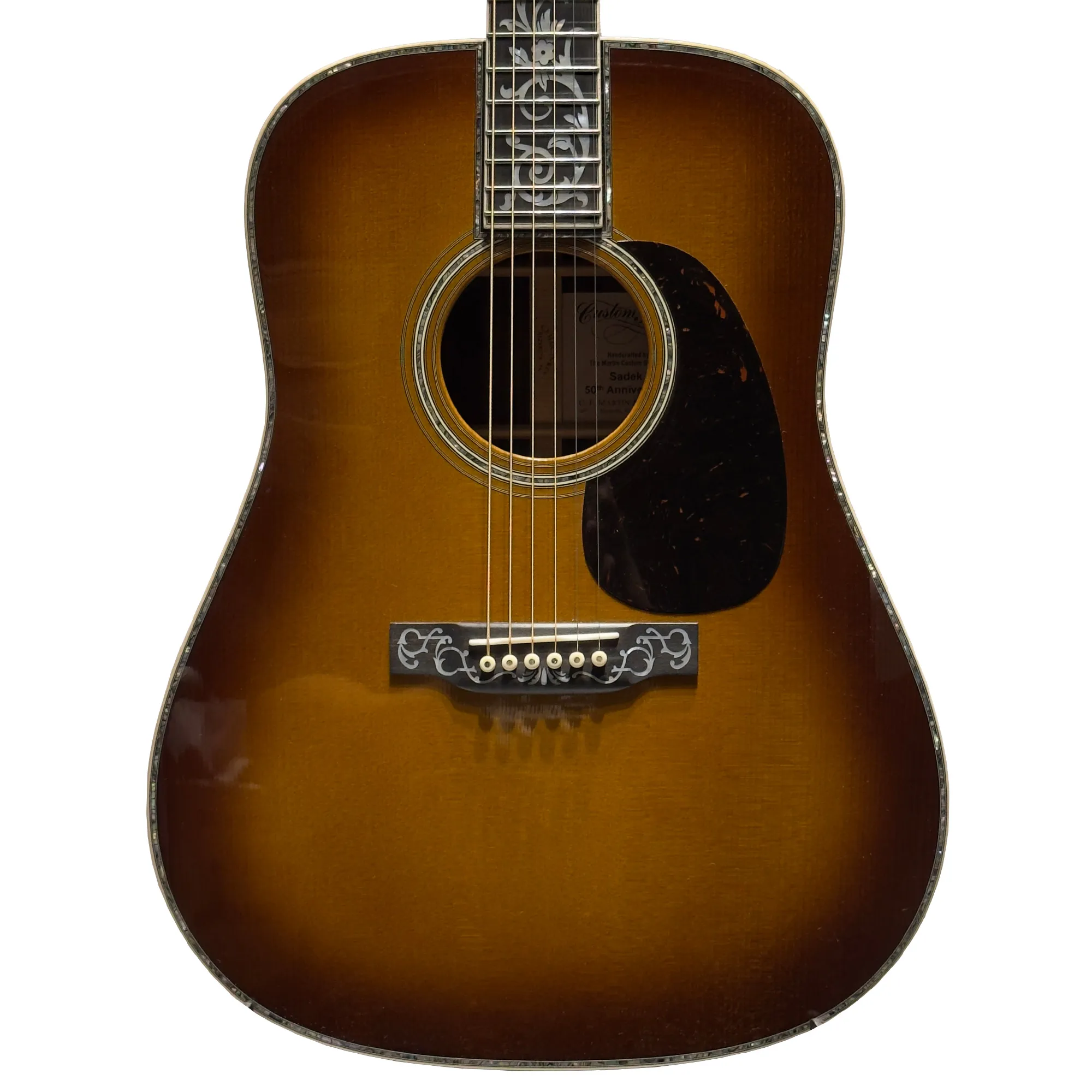Martin D14F-CMDFGLC24 Custom Shop Acoustic Guitar - Natural, PRE ORDER)