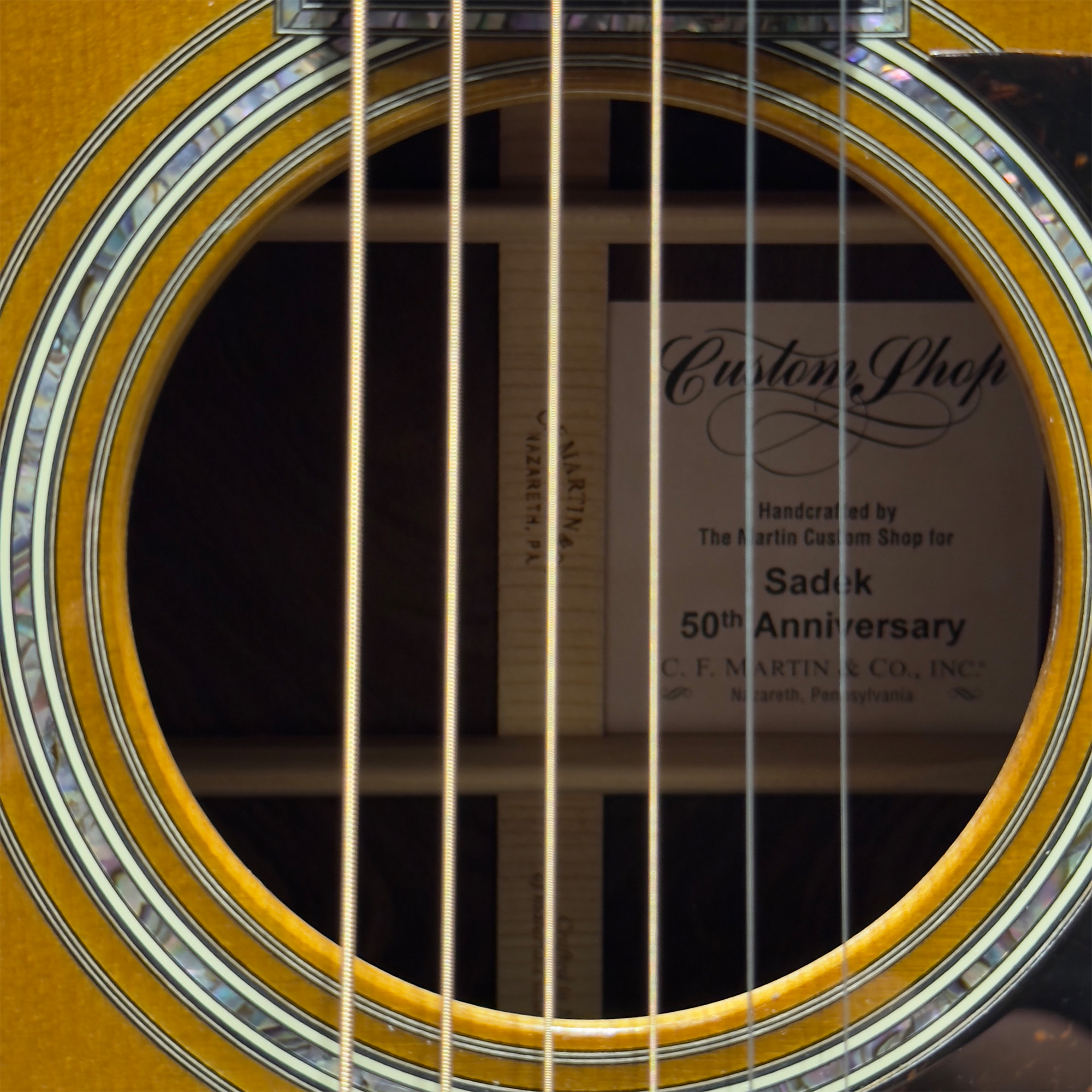 Martin D14F-CMDFGLC24 Custom Shop Acoustic Guitar - Natural, PRE ORDER)