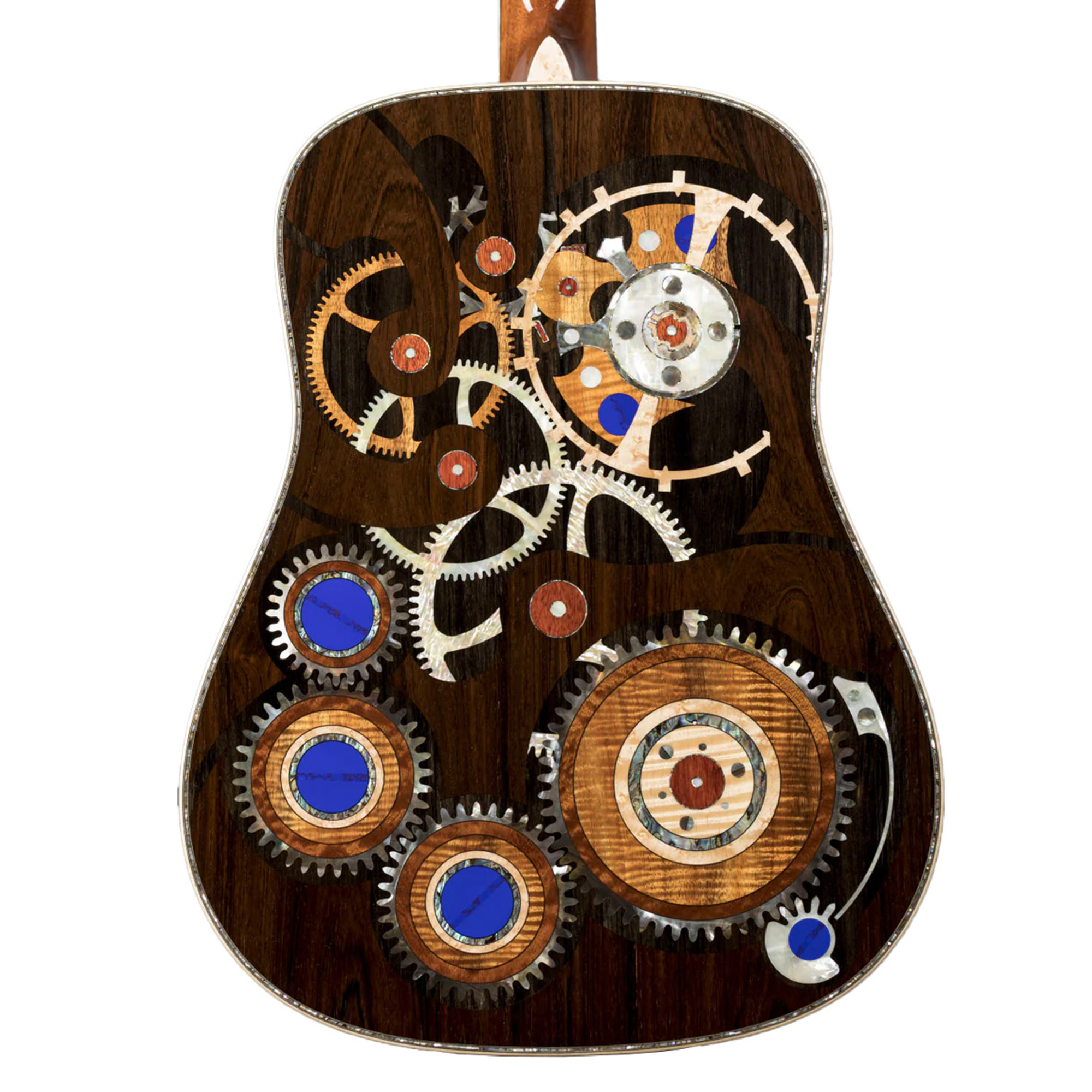 Martin D200 Deluxe Dreadnought Acoustic Guitar (Pre-Order) - Brazilian Rosewood - Includes Wearable Wristwatch from RGM and Martin Aluminum Hard Shell Case (PRE ORDER)
