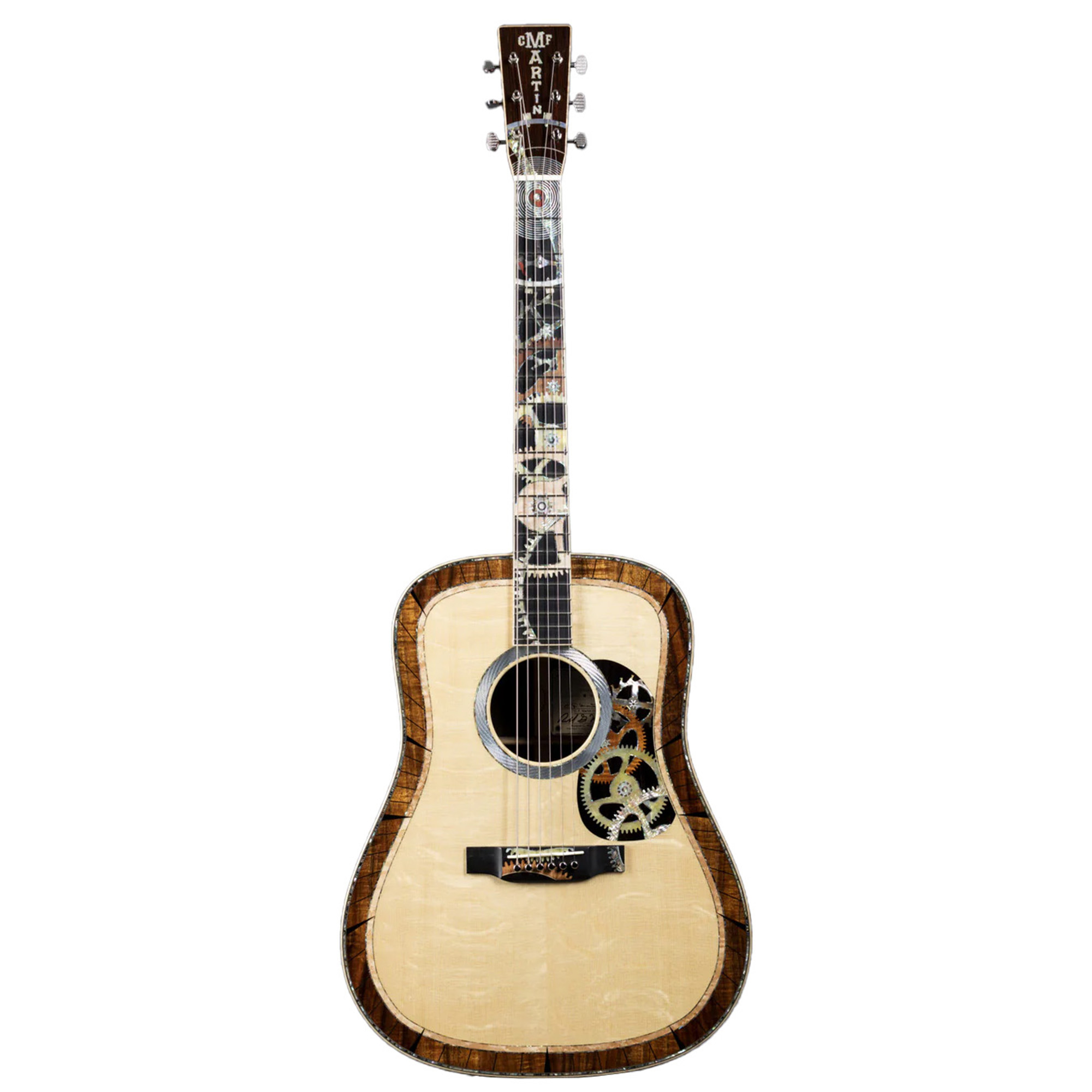Martin D200 Deluxe Dreadnought Acoustic Guitar (Pre-Order) - Brazilian Rosewood - Includes Wearable Wristwatch from RGM and Martin Aluminum Hard Shell Case (PRE ORDER)