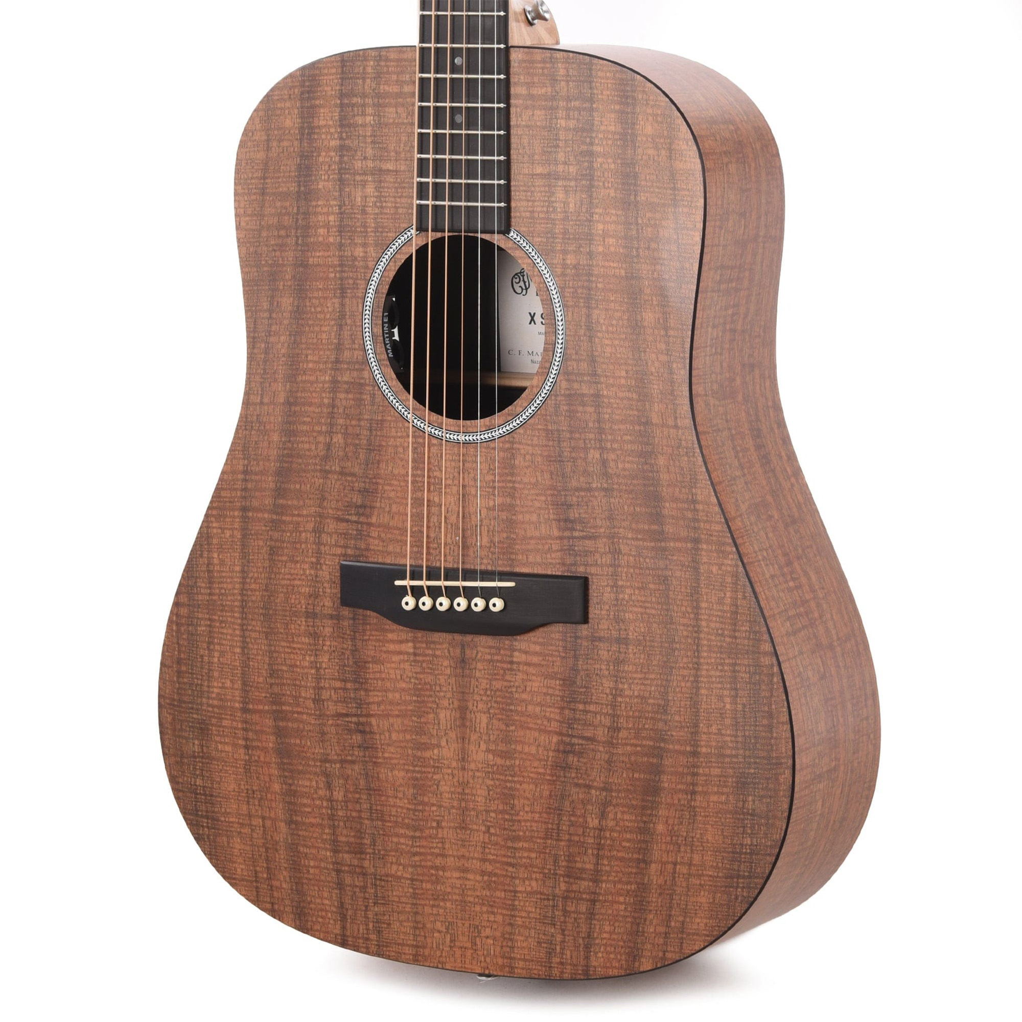 Martin DX1E Dreadnought Acoustic Electric Guitar - Figured Koa