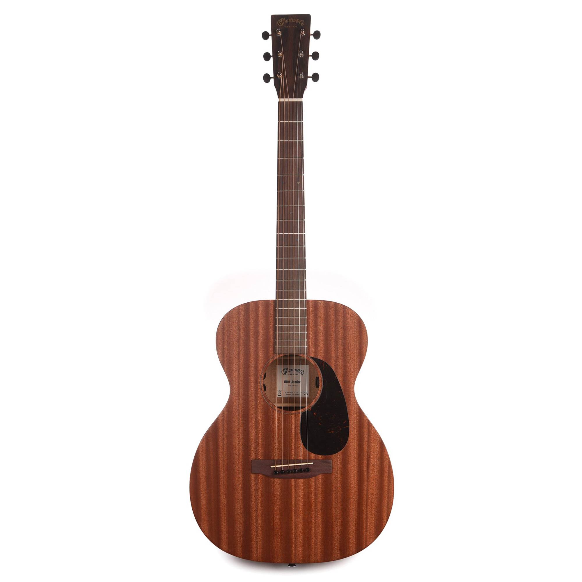 Martin Jr-E Sapele Acoustic Electric Guitar - Dark Mahogany