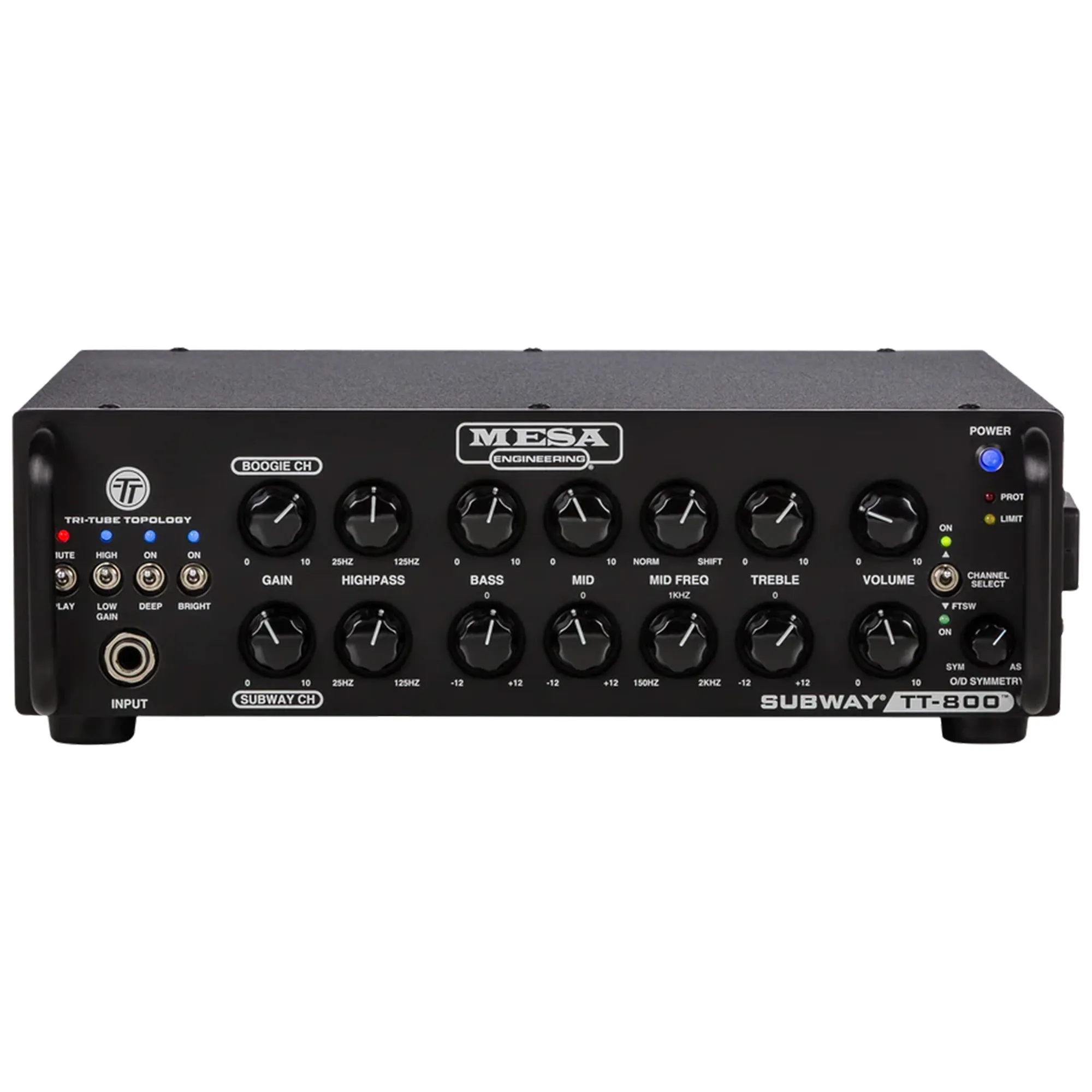 Mesa Boogie 6.TT8X.UK Subway TT-800 Lightweight Bass Head - Black
