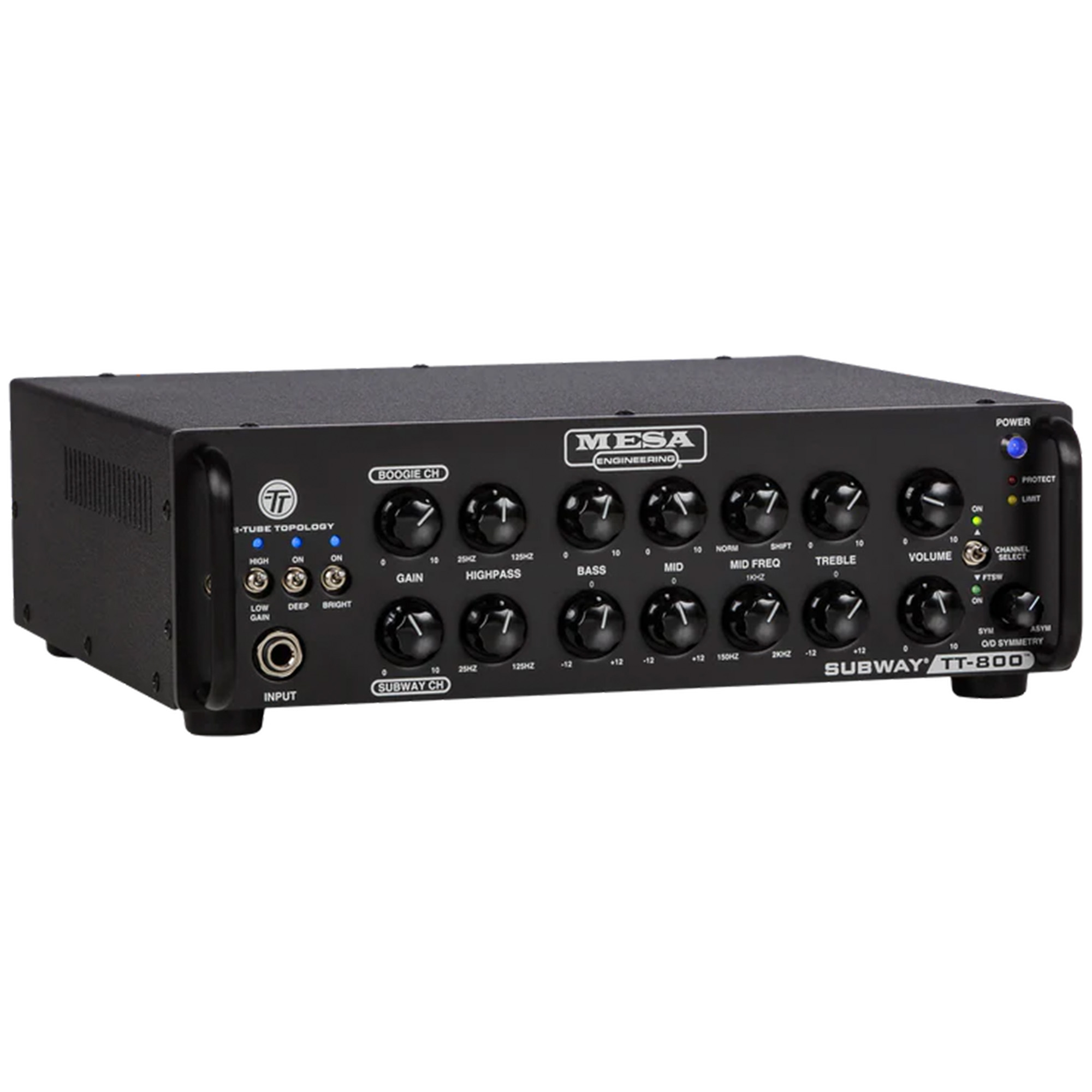 Mesa Boogie 6.TT8X.UK Subway TT-800 Lightweight Bass Head - Black
