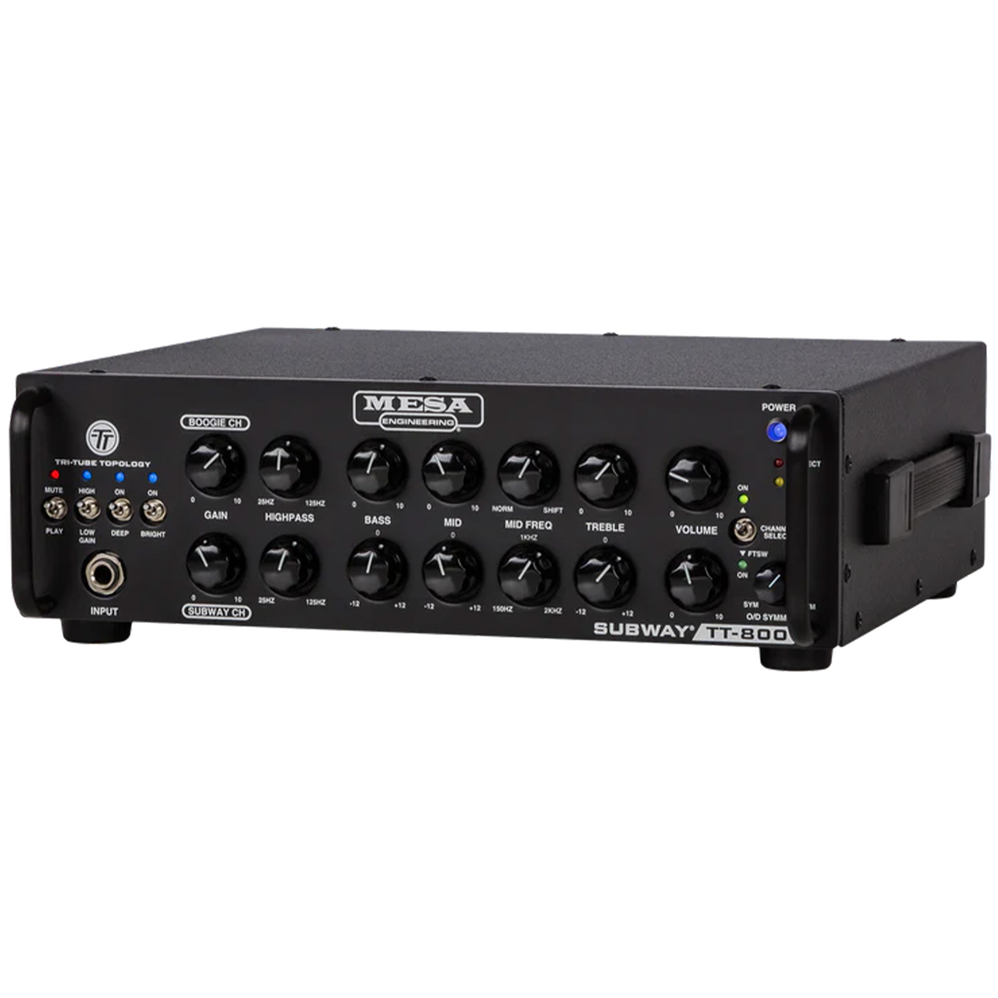 Mesa Boogie 6.TT8X.UK Subway TT-800 Lightweight Bass Head - Black