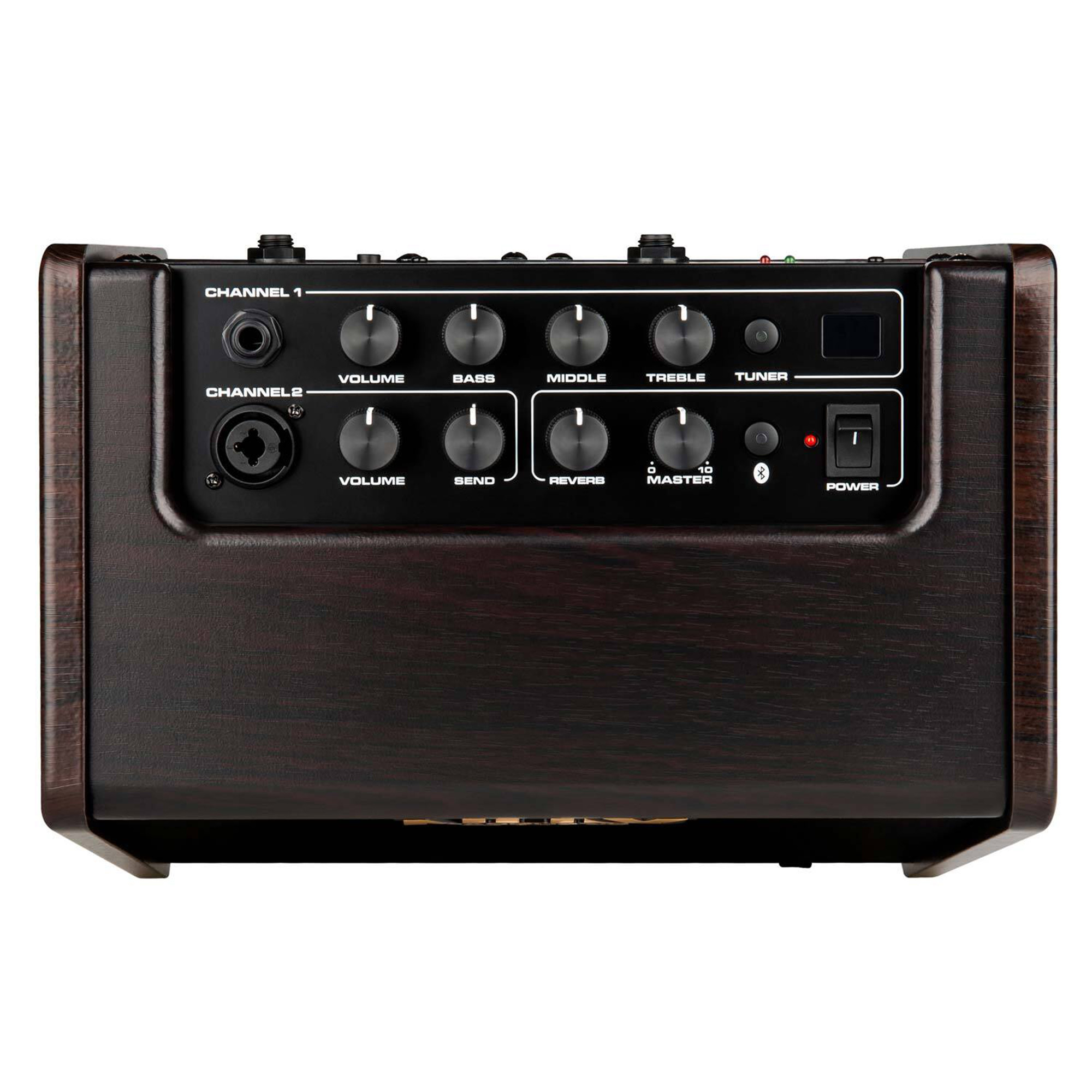 NUX AC-25 Portable Battery Operated Acoustic Guitar Amplifier - 2 Channels - 3 Years Warranty