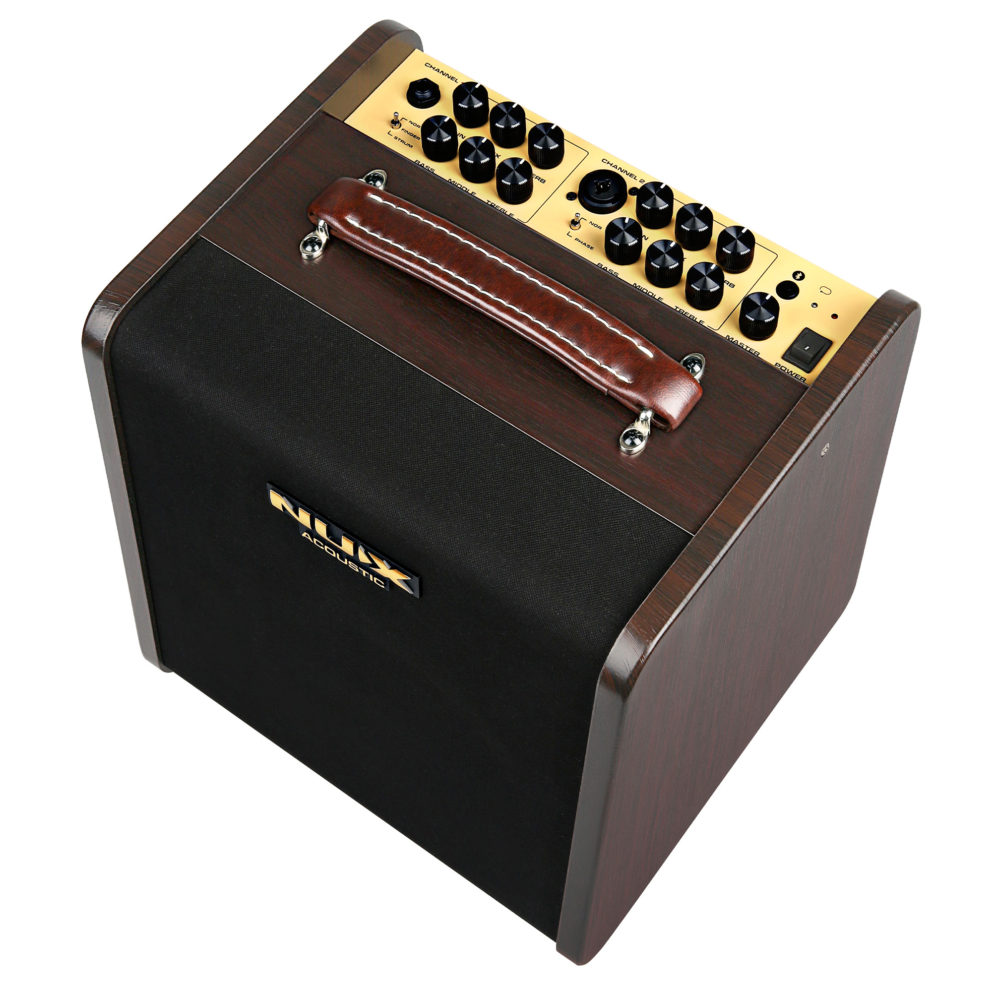 NUX AC-80 Stageman 2 Charge Acoustic Guitar Amplifier - 3 Years Warranty