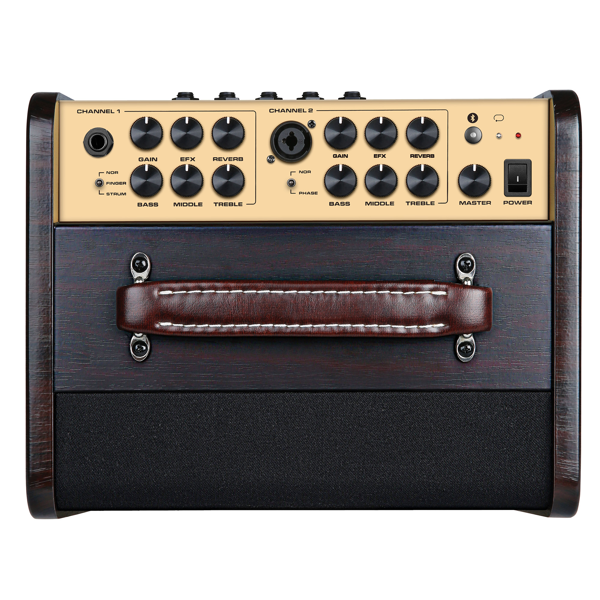 NUX AC-80 Stageman 2 Charge Acoustic Guitar Amplifier - 3 Years Warranty