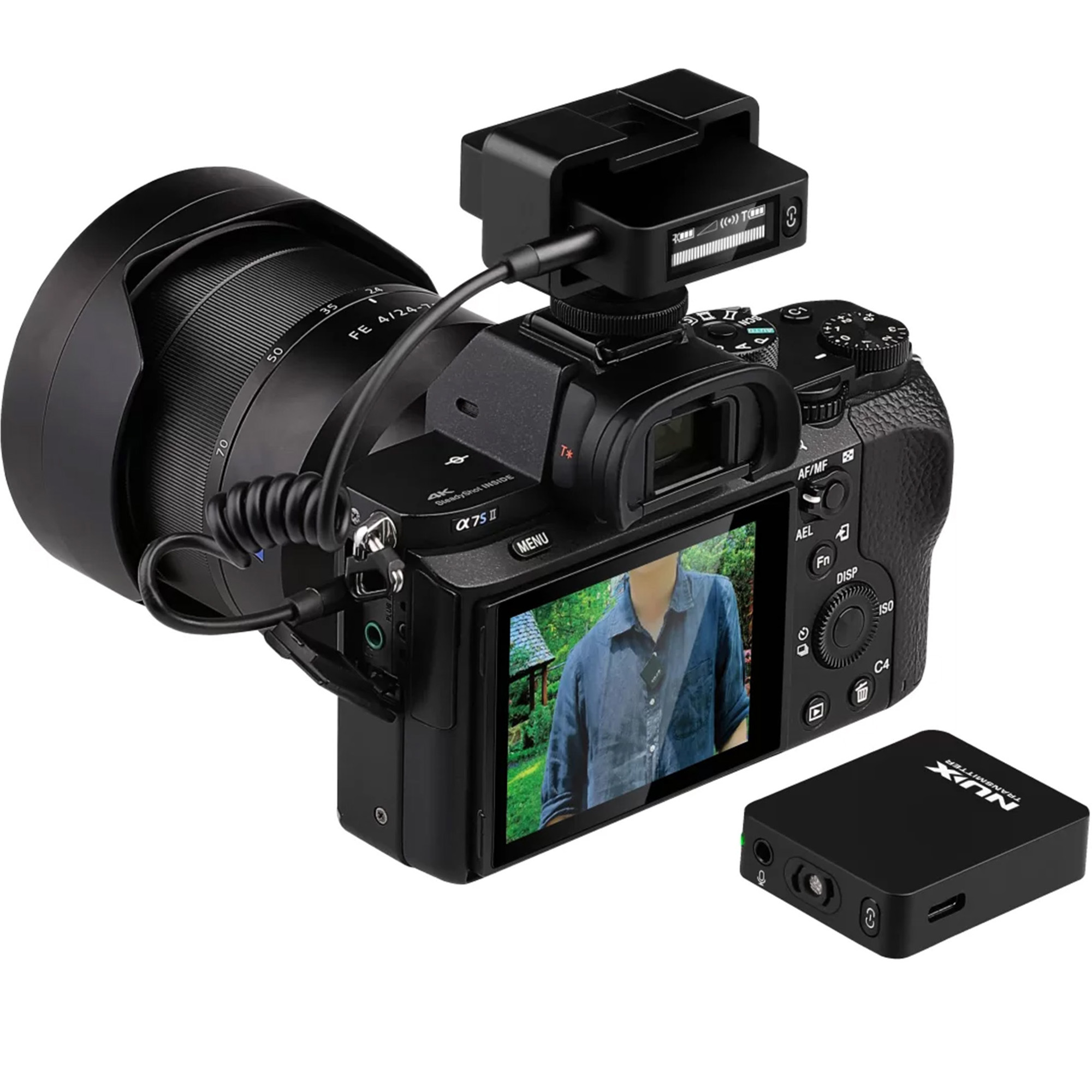 NUX B-10 Vlog 2.4GHz Wireless Lavalier Microphone - 3 Years Warranty