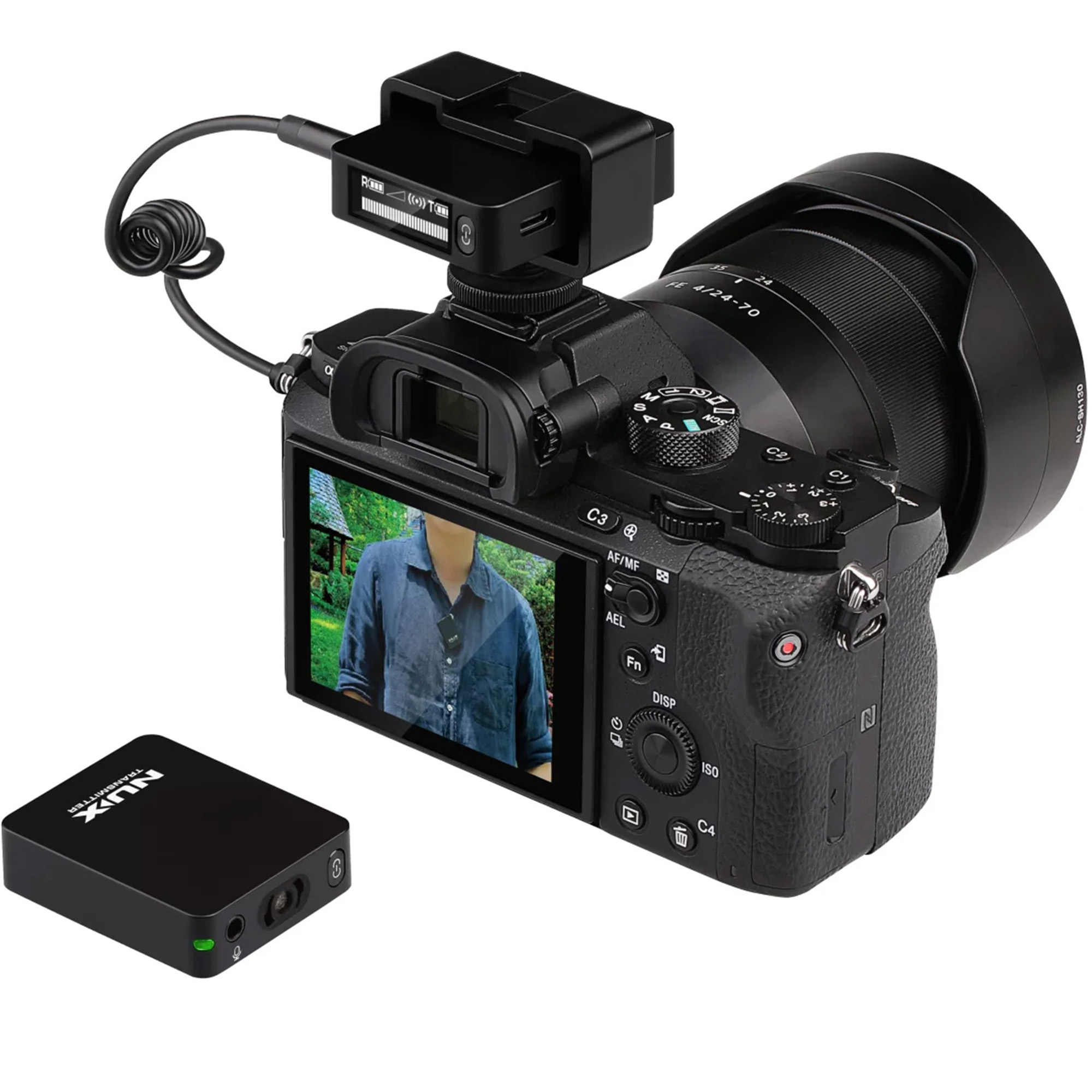 NUX B-10 Vlog 2.4GHz Wireless Lavalier Microphone - 3 Years Warranty