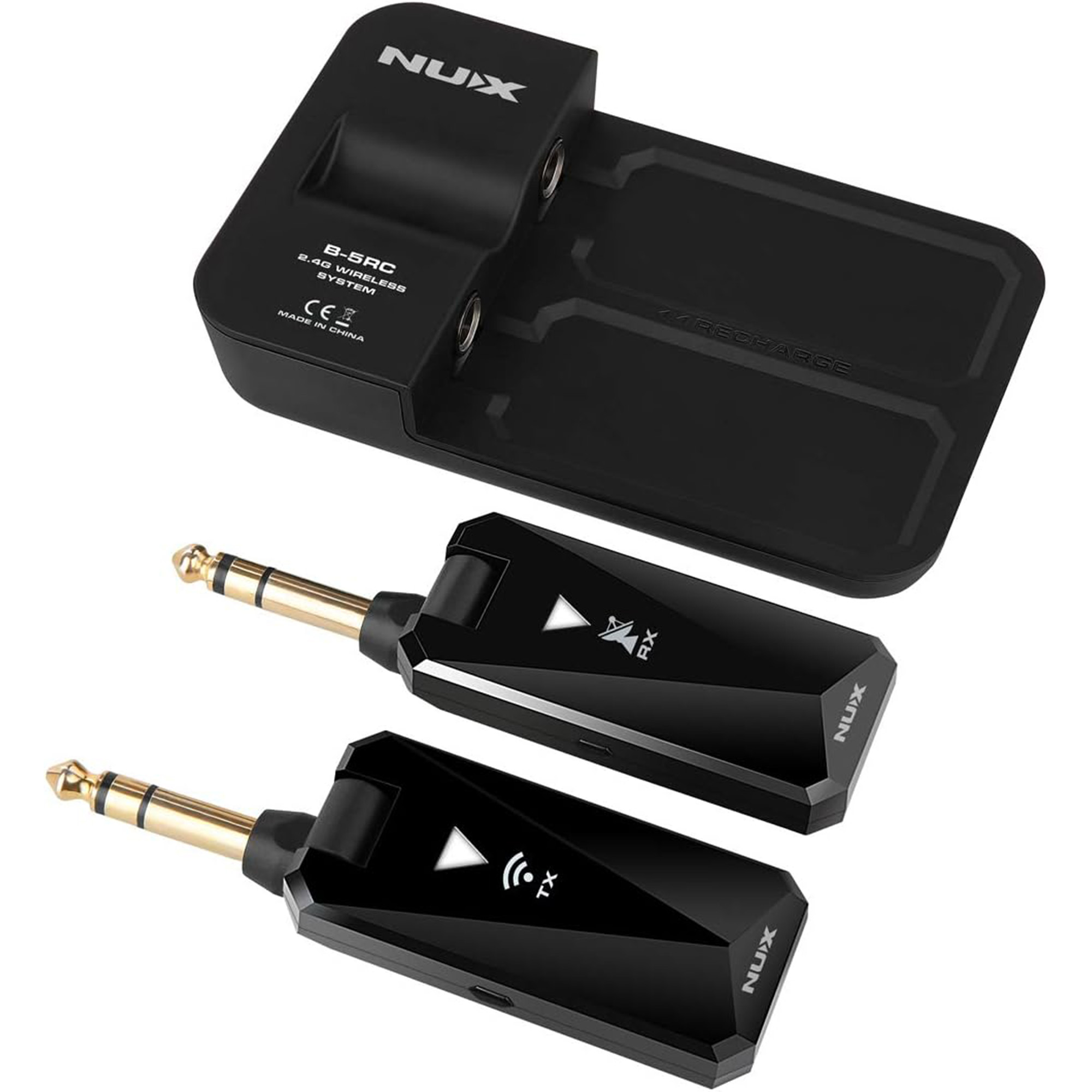 NUX B-5RC Wireless Guitar System - 2.4GHz - 3 Years Warranty