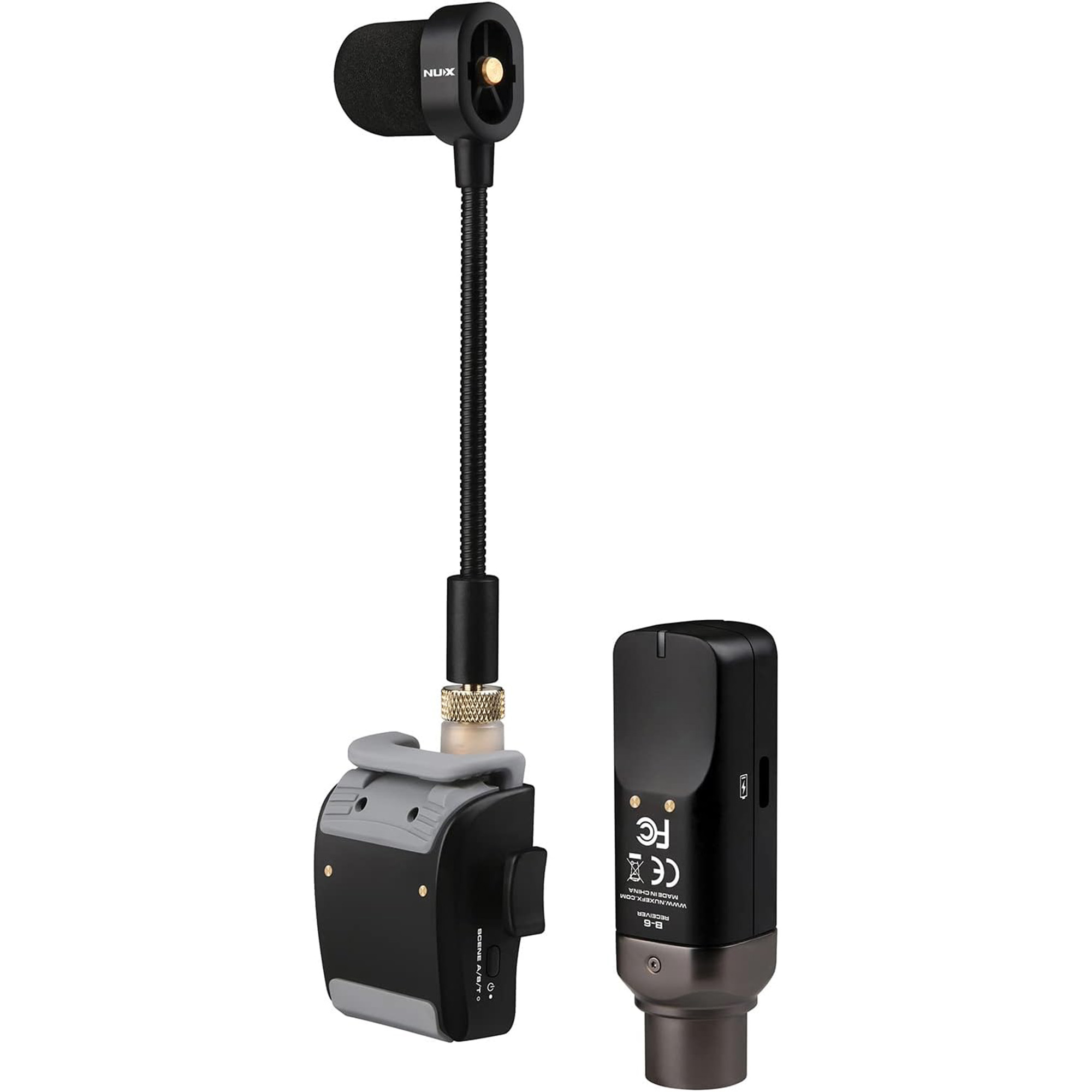 NUX B-6 Wireless System for Saxophone - 3 Years Warranty