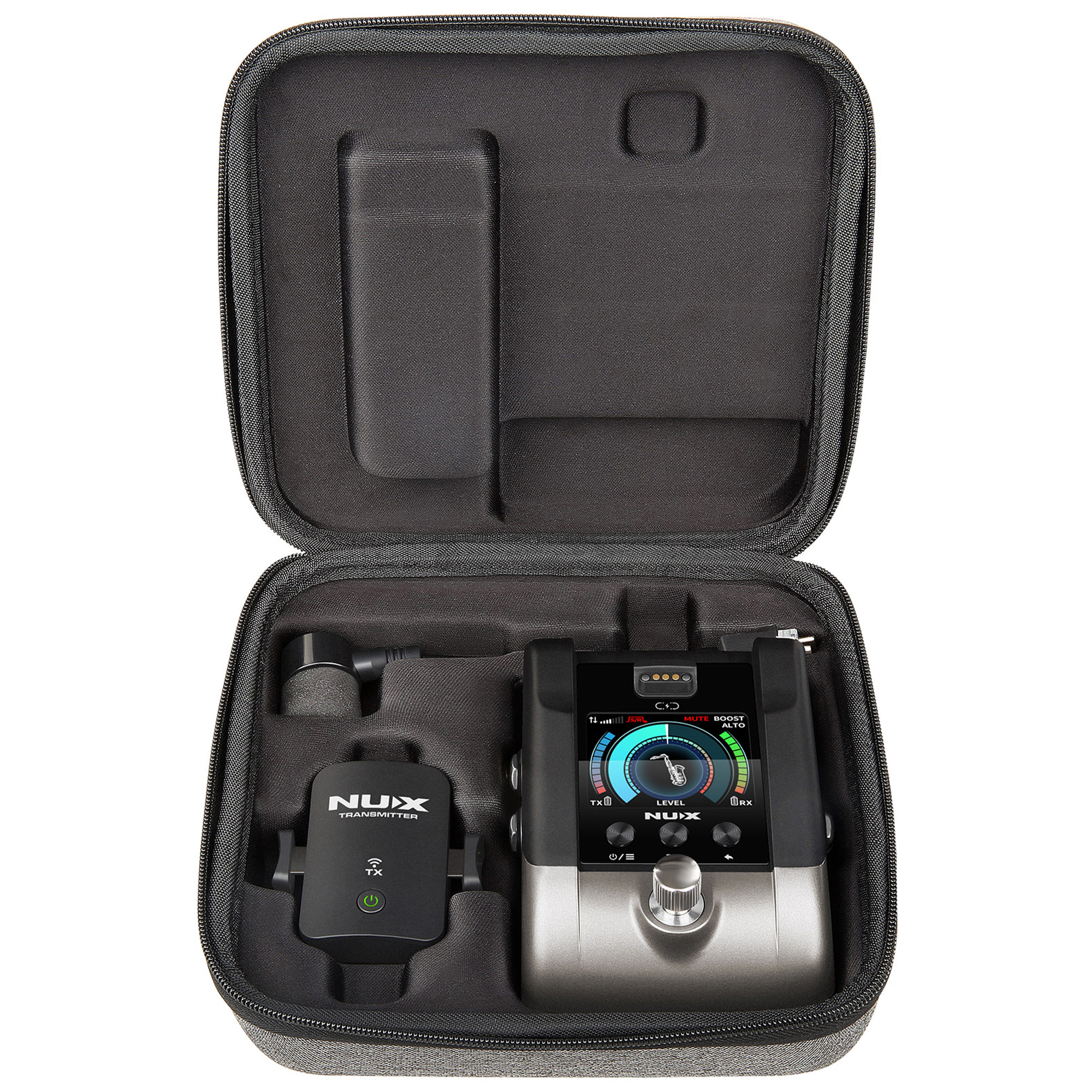 NUX B-6 Pro Wireless System for Brass/Wind Instruments 2.4 GHz - 3 Years Warranty