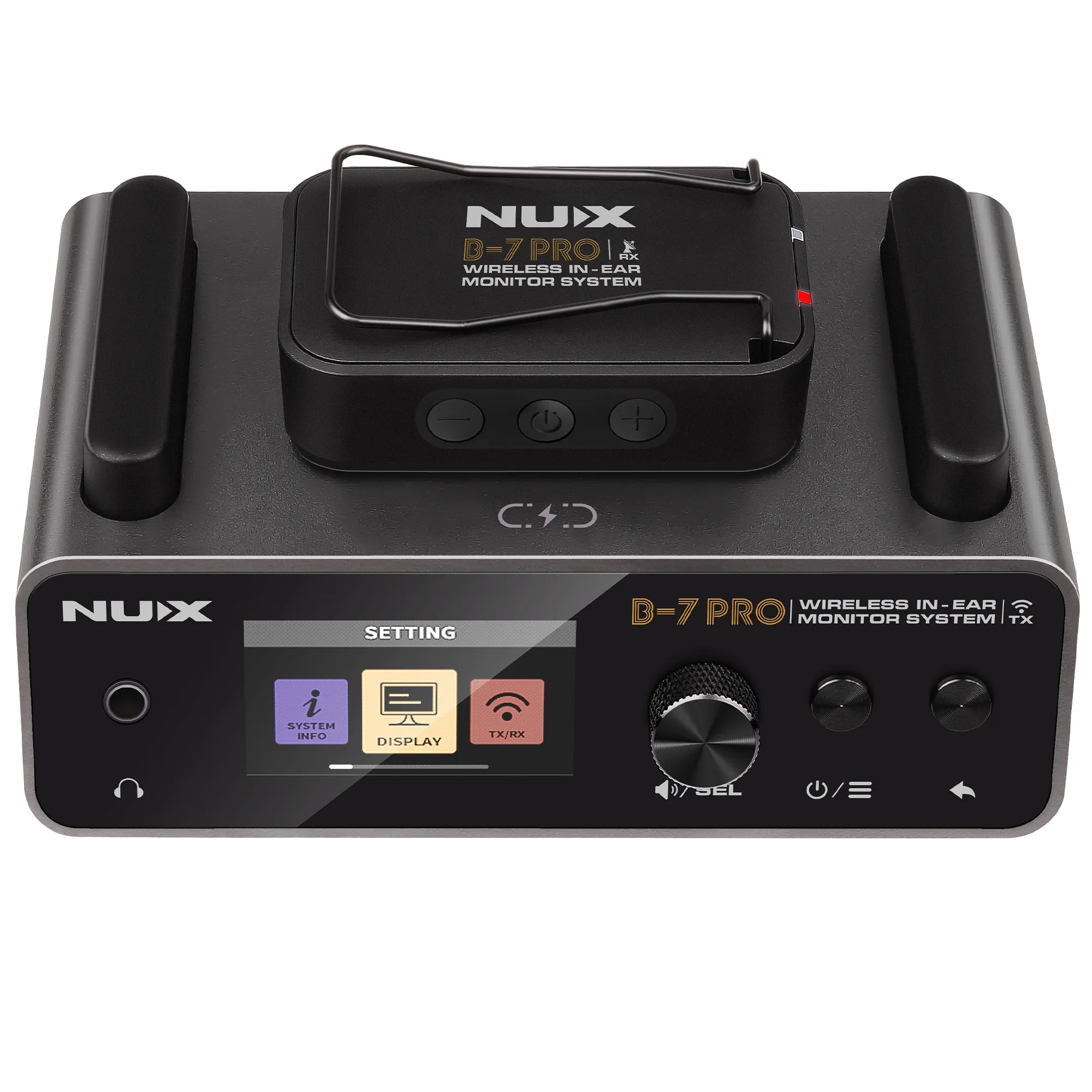 NUX B-7 PRO Wireless In-ear Monitoring System 2.4GHz - 3 Years Warranty