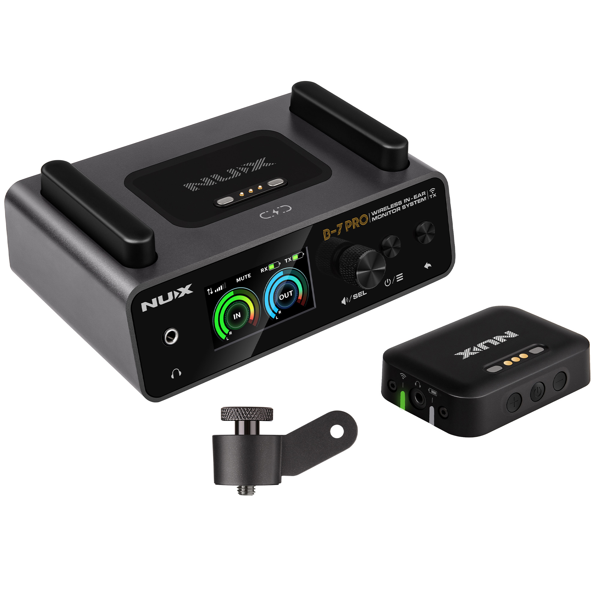NUX B-7 PRO Wireless In-ear Monitoring System 2.4GHz - 3 Years Warranty