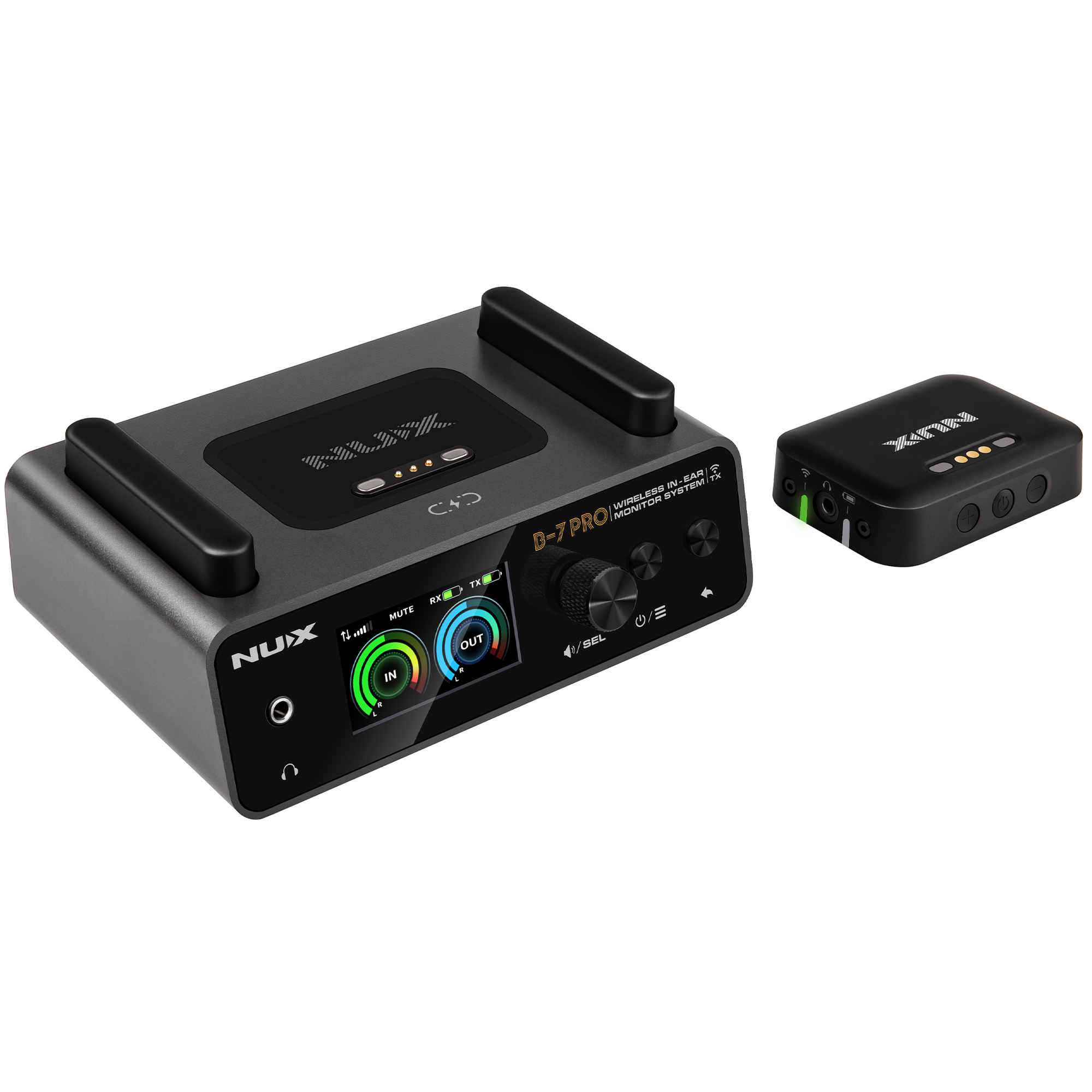 NUX B-7 PRO Wireless In-ear Monitoring System 2.4GHz - 3 Years Warranty