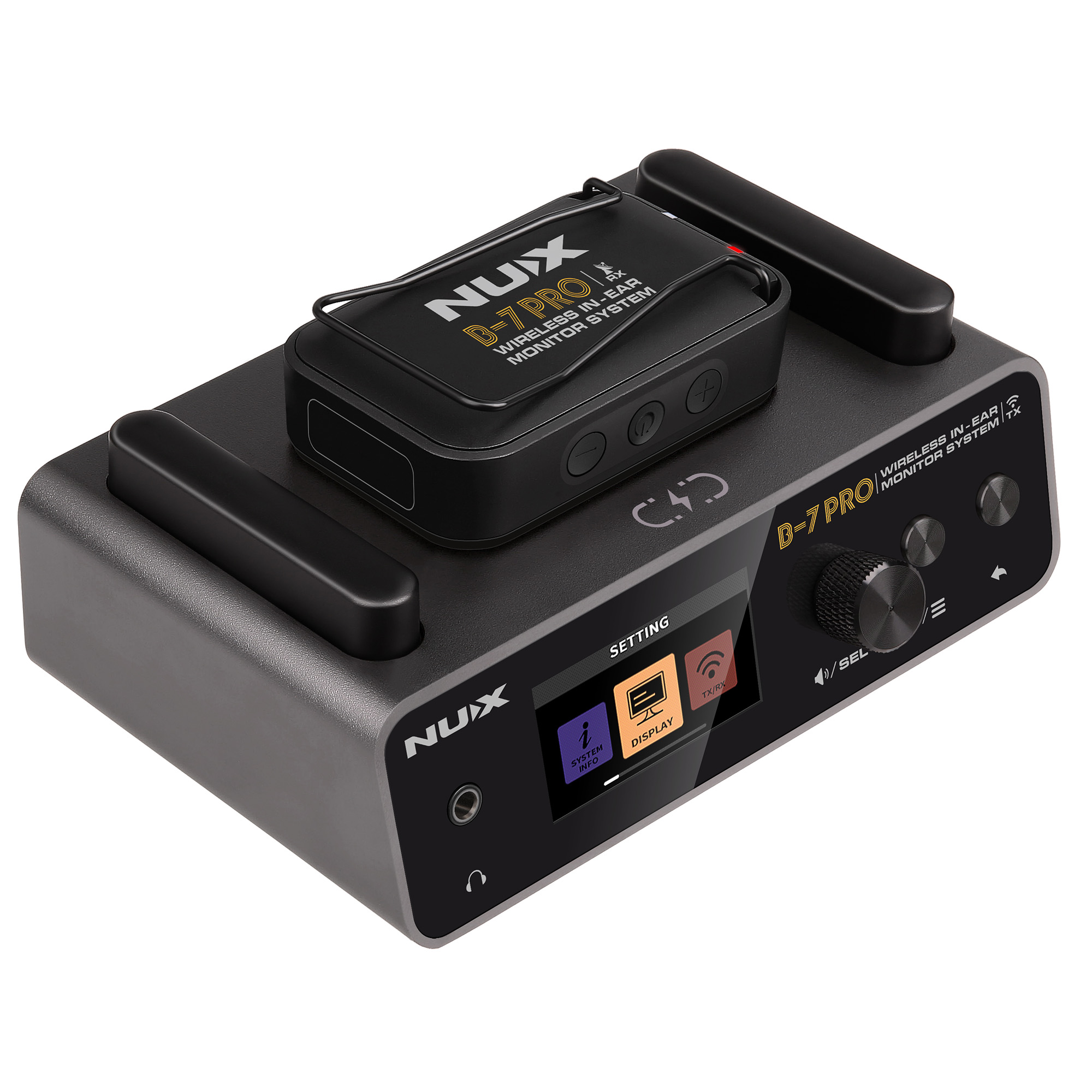 NUX B-7 PRO Wireless In-ear Monitoring System 2.4GHz - 3 Years Warranty