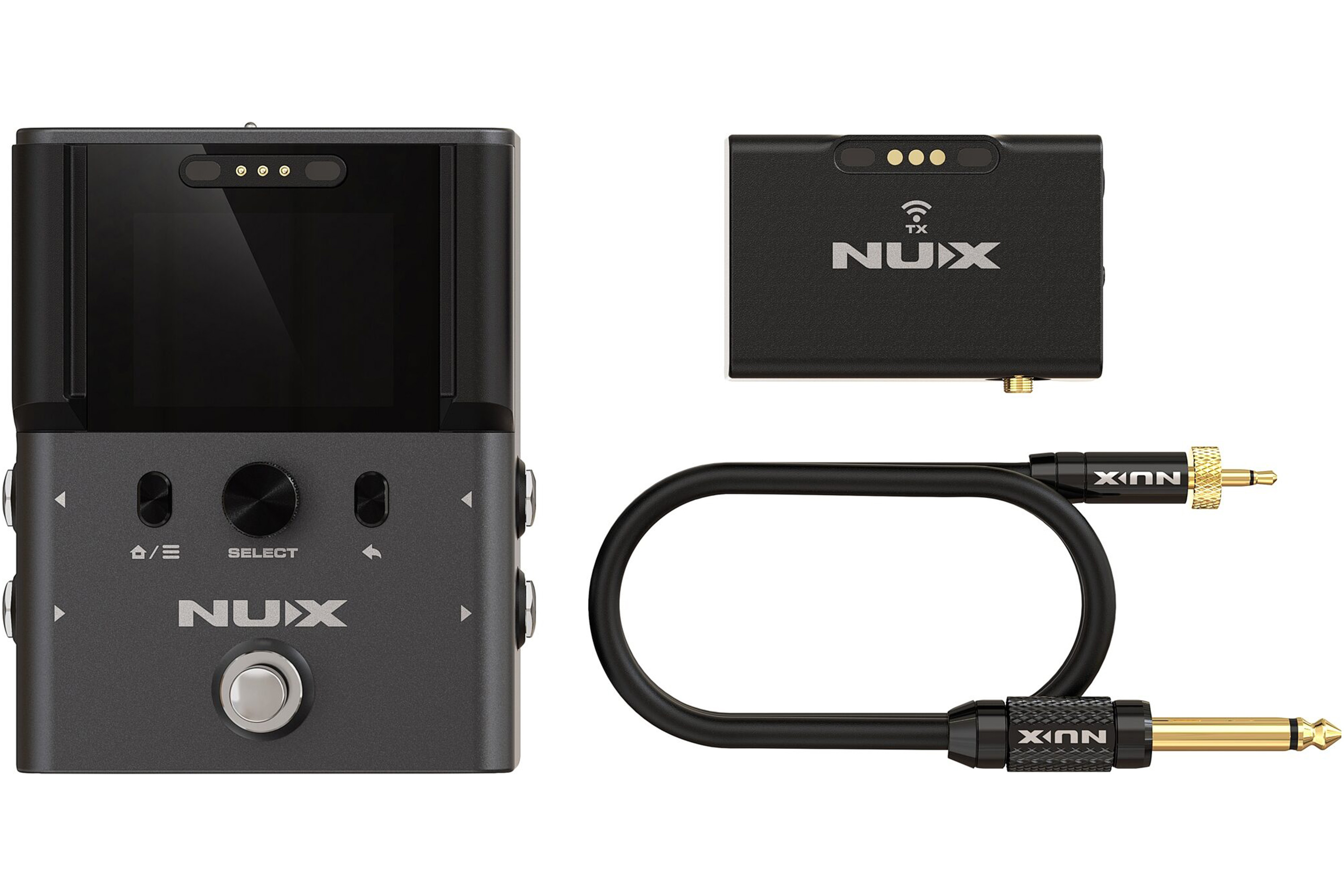 NUX B-8 Pedalboard Wireless System - 2.4GHz - 3 Years Warranty