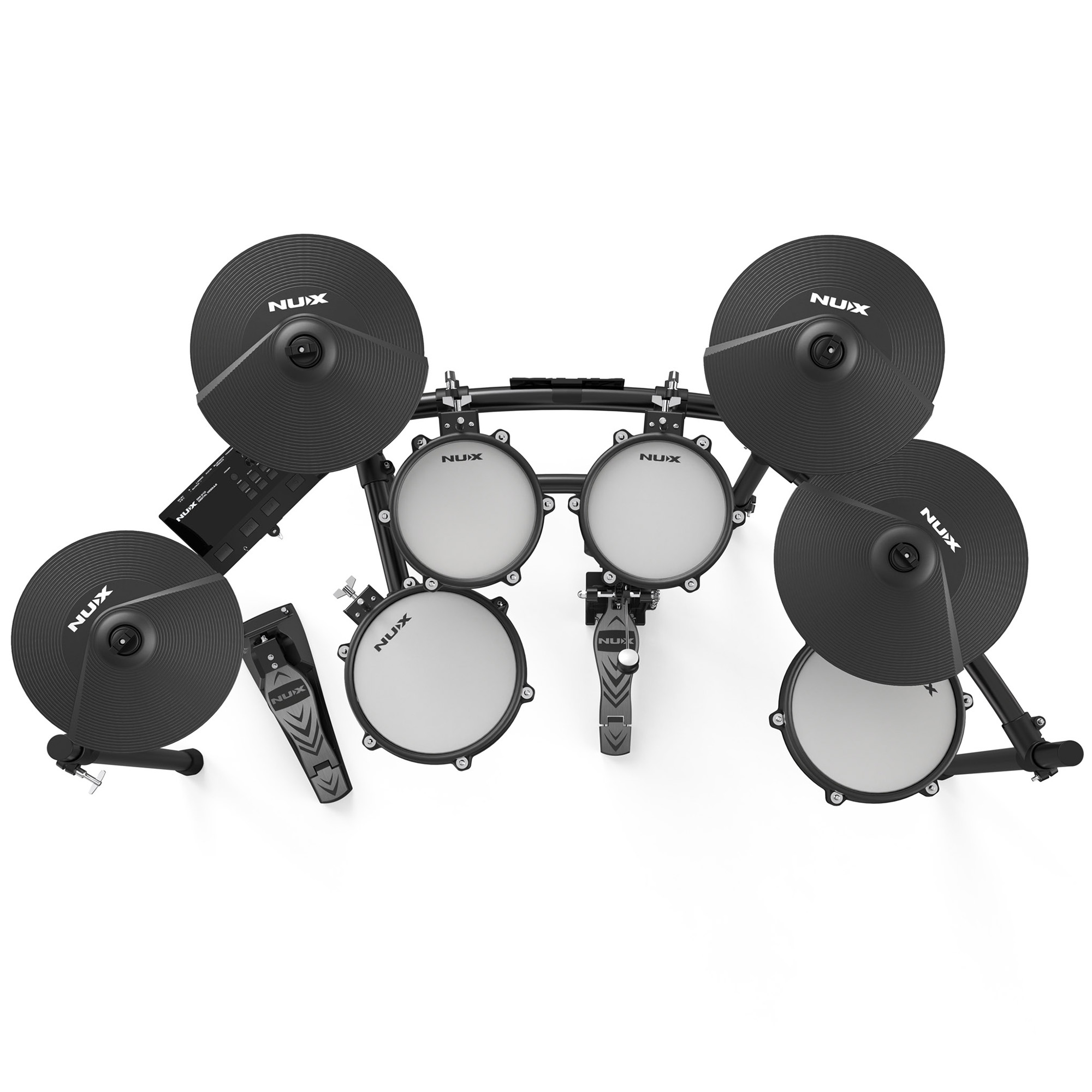 NUX DM-310 All Mesh Head Digital Electric Drum Kit - 3 Years Warranty