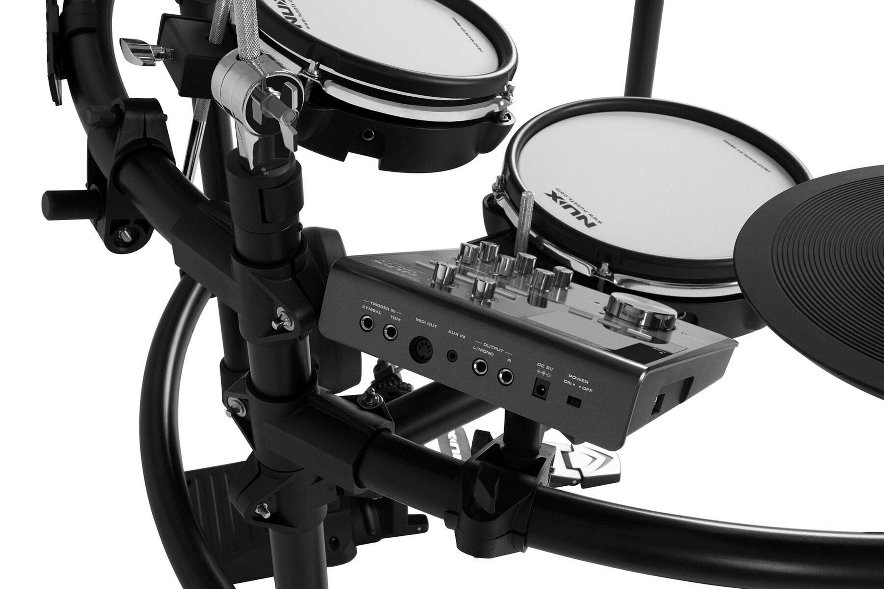 NUX DM-7X All Mesh Head Digital Drum Kit - 3 Years Warranty
