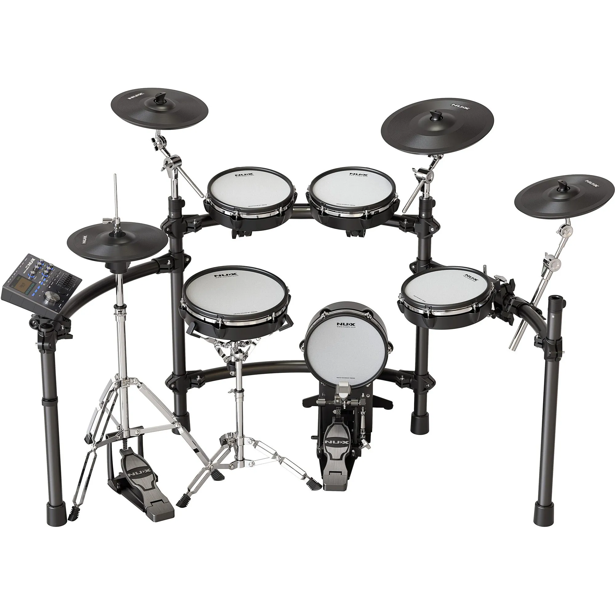 NUX DM-8 All Mesh Head Digital Drum Kit - 3 Years Warranty