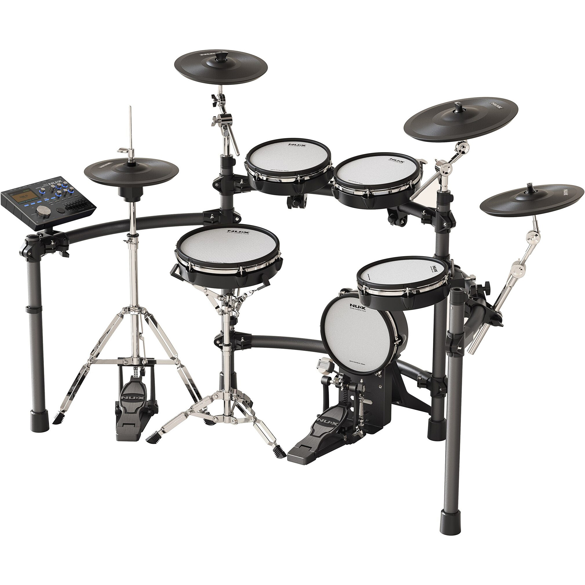 NUX DM-8 All Mesh Head Digital Drum Kit - 3 Years Warranty