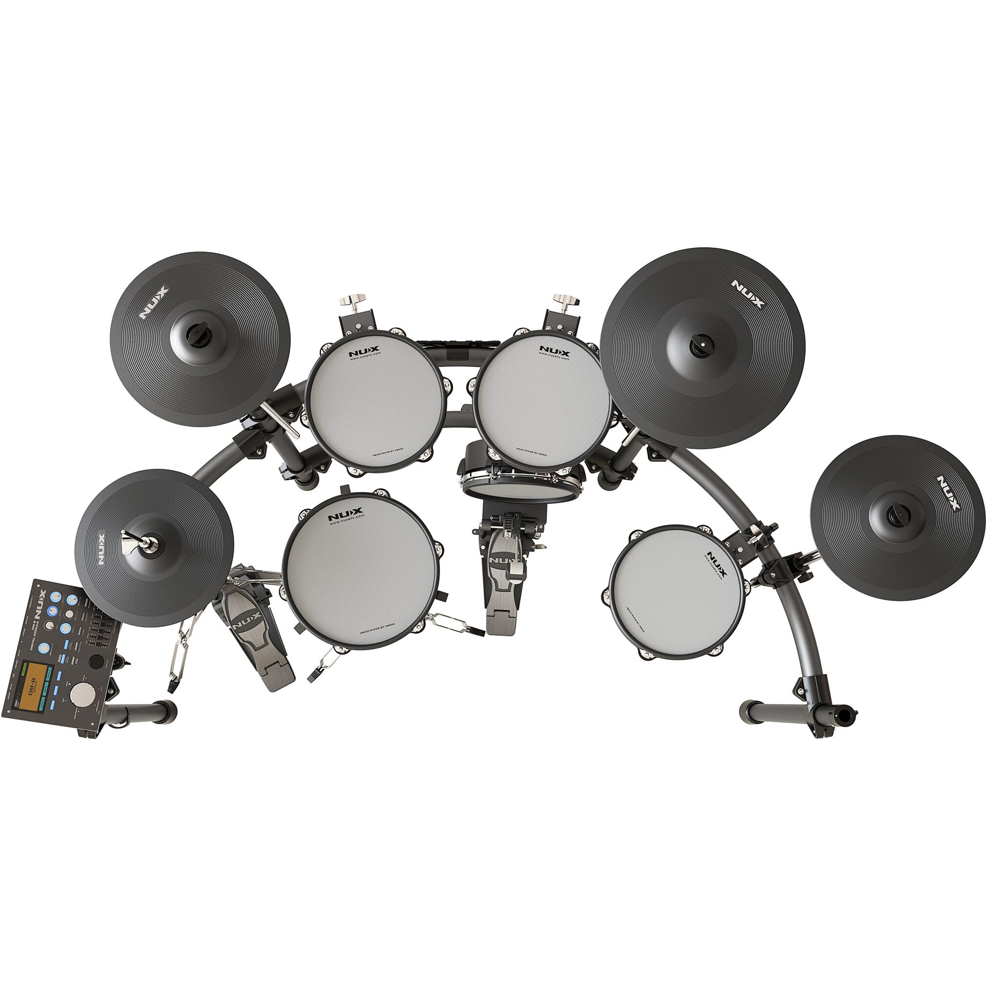 NUX DM-8 All Mesh Head Digital Drum Kit - 3 Years Warranty