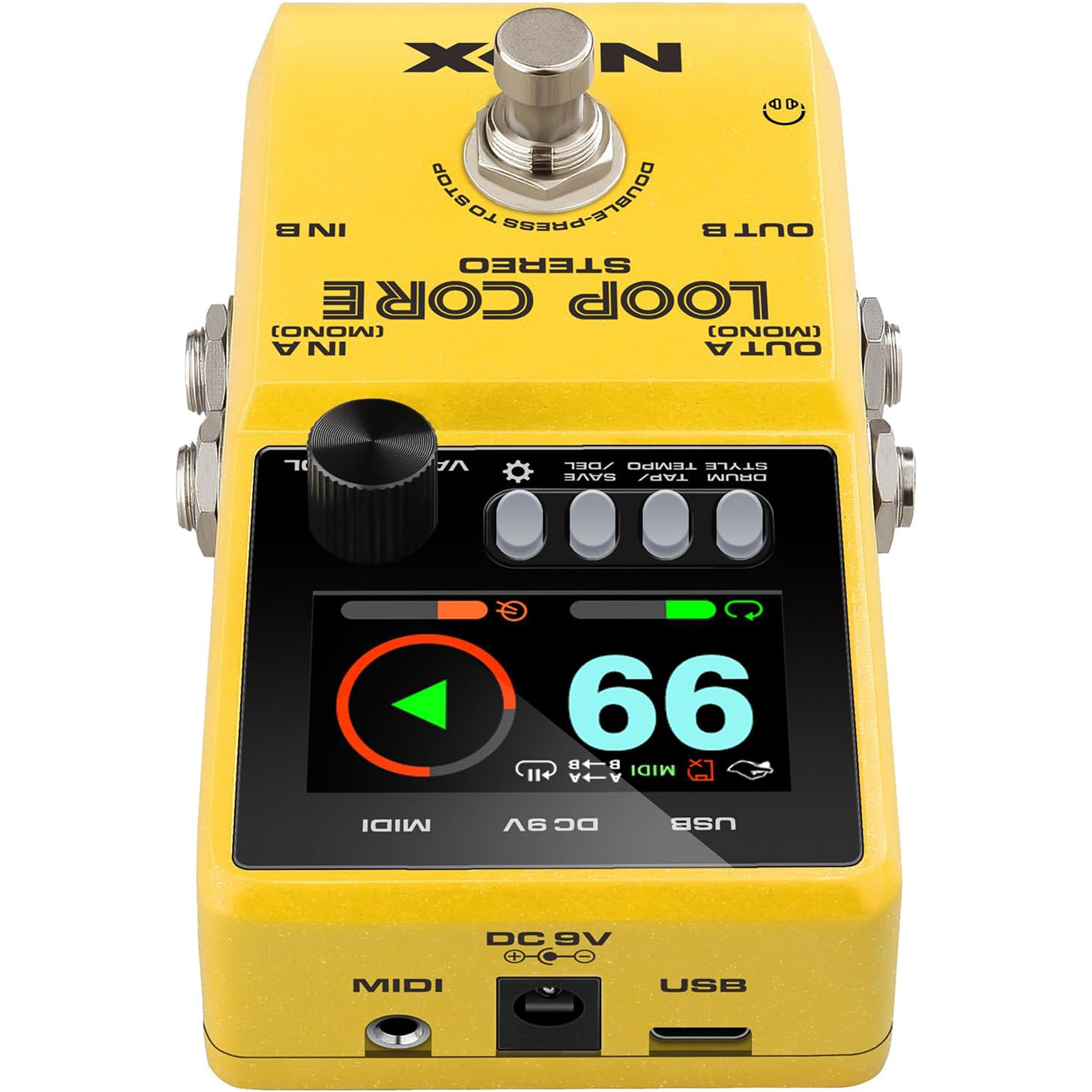 NUX Loop Core Stereo Loop Pedal Effects - 3 Years Warranty