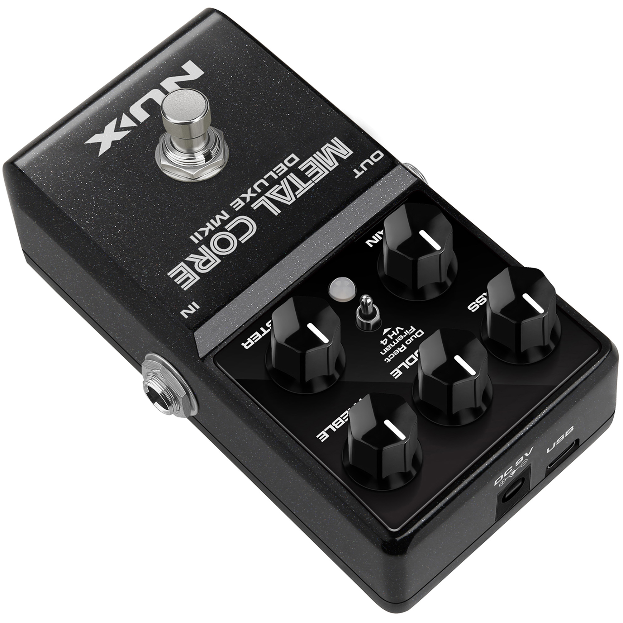 NUX Metal Core Deluxe MKII High Gain Preamp Pedal Effects - 3 Years Warranty