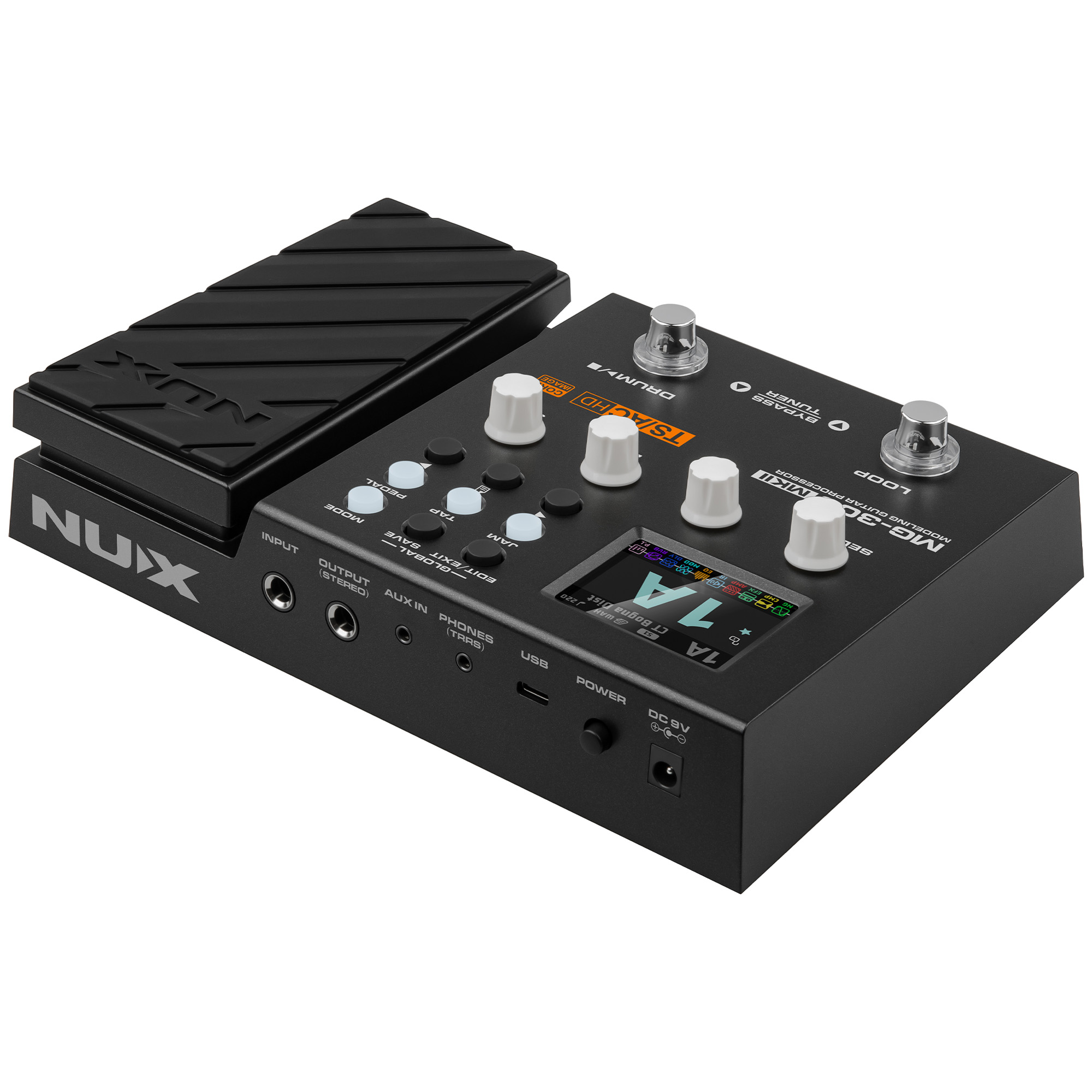 NUX MG-300 MKII Modelling Guitar Processor and Multi Effects - 3 Years Warranty