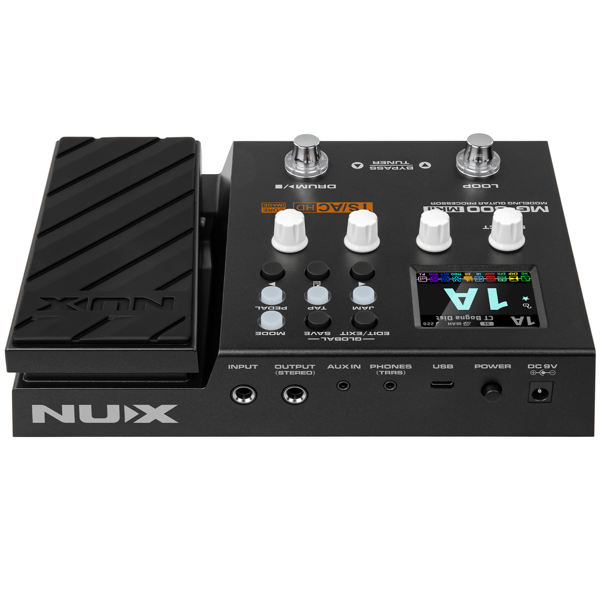 NUX MG-300 MKII Modelling Guitar Processor and Multi Effects - 3 Years Warranty