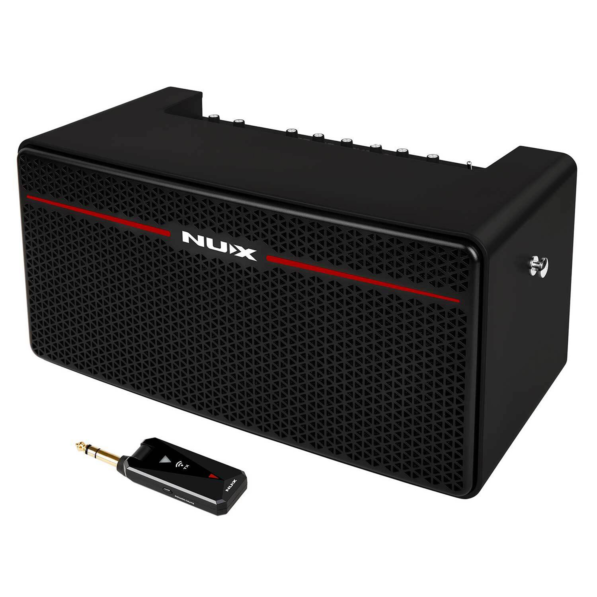 NUX Mighty Space Portable Wireless Stereo Modelling Guitar/Bass Amplifier with Bluetooth - 30Watt - 3 Years Warranty