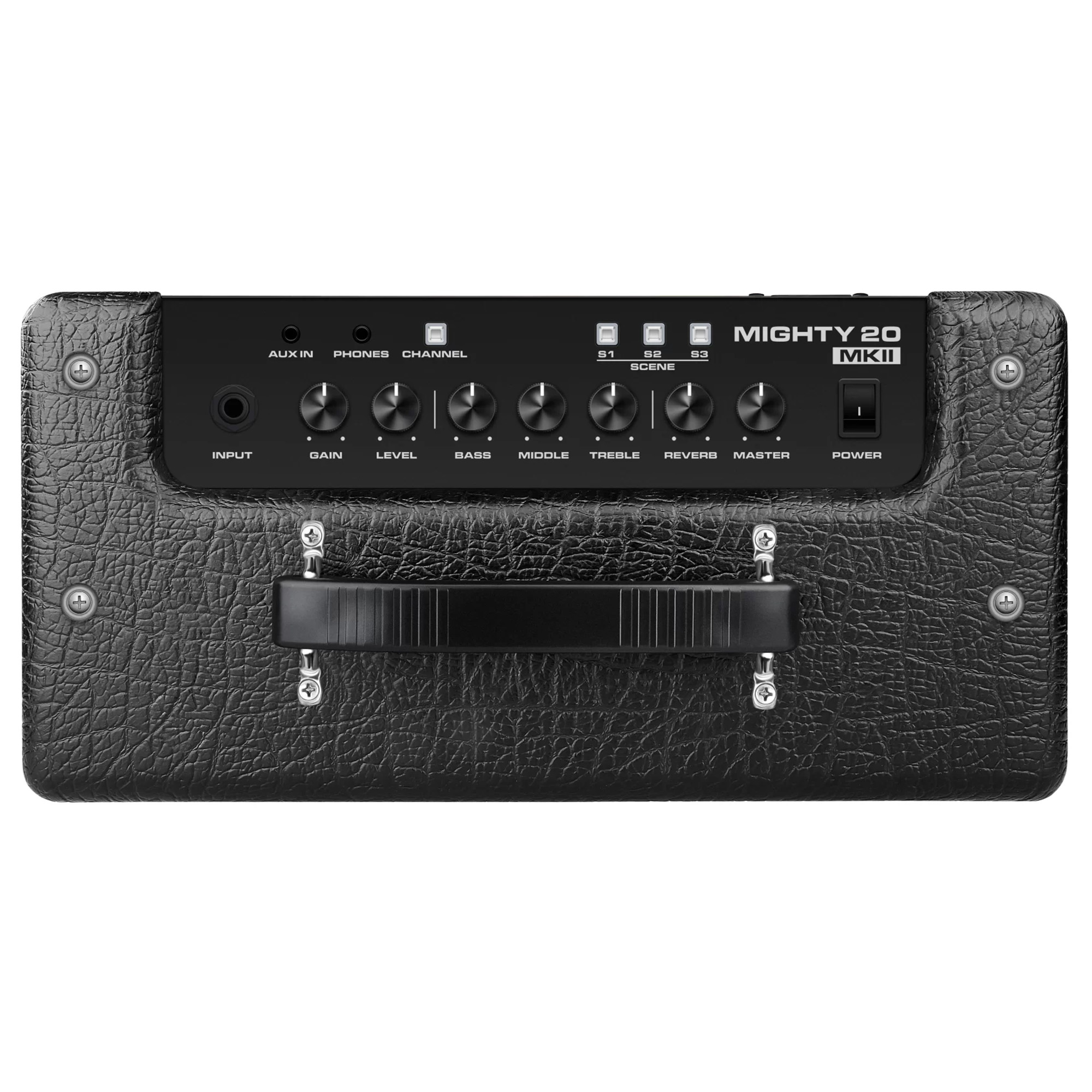 NUX Mighty 20MKII Digital Modeling Compact Guitar Amplifier w/ NBT-1 Bluetooth Module - 20Watt - 3 Years Warranty
