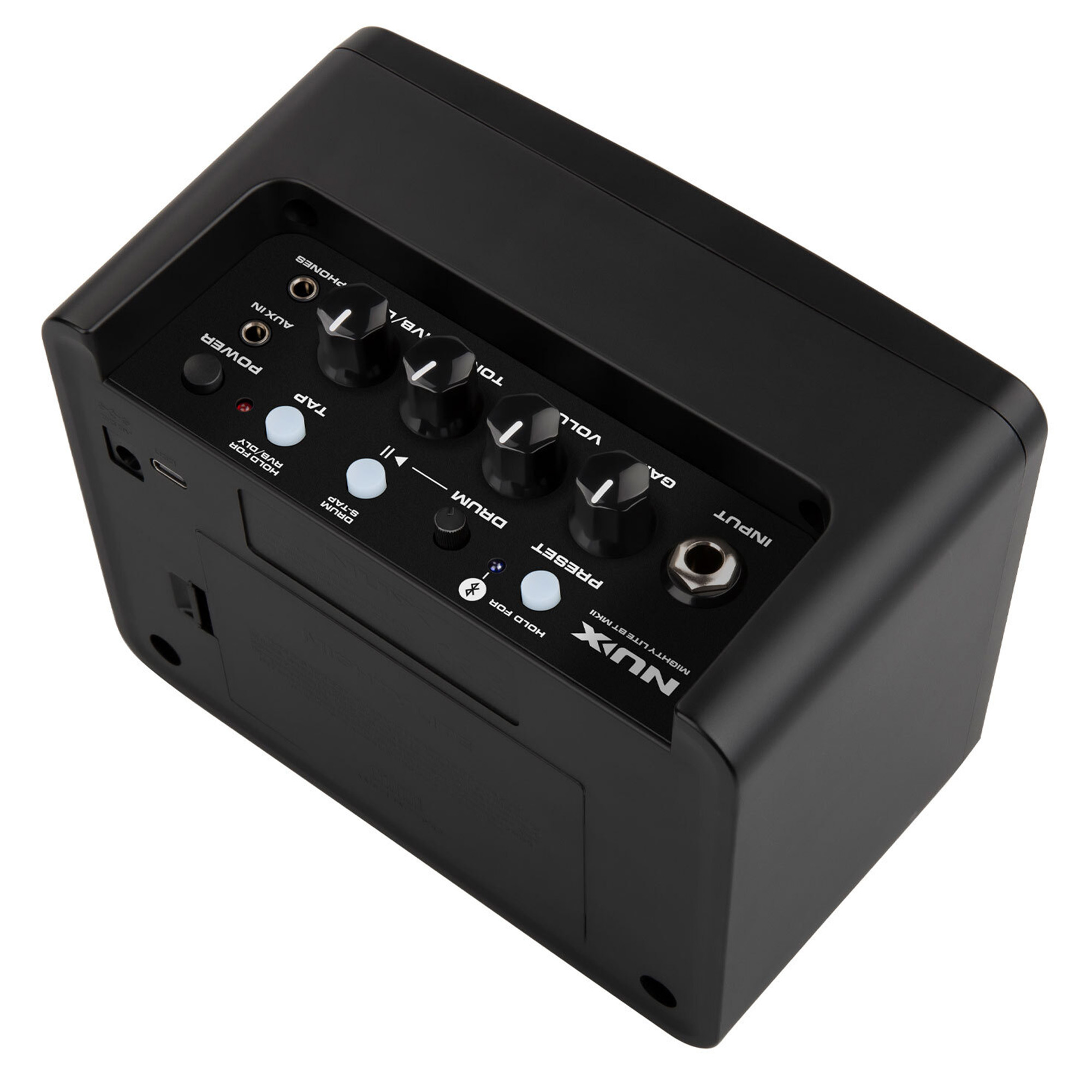 NUX Mighty Lite BT MKII Modeling Desktop Guitar Amplifier with Bluetooth - 3Watt - 3 Years Warranty