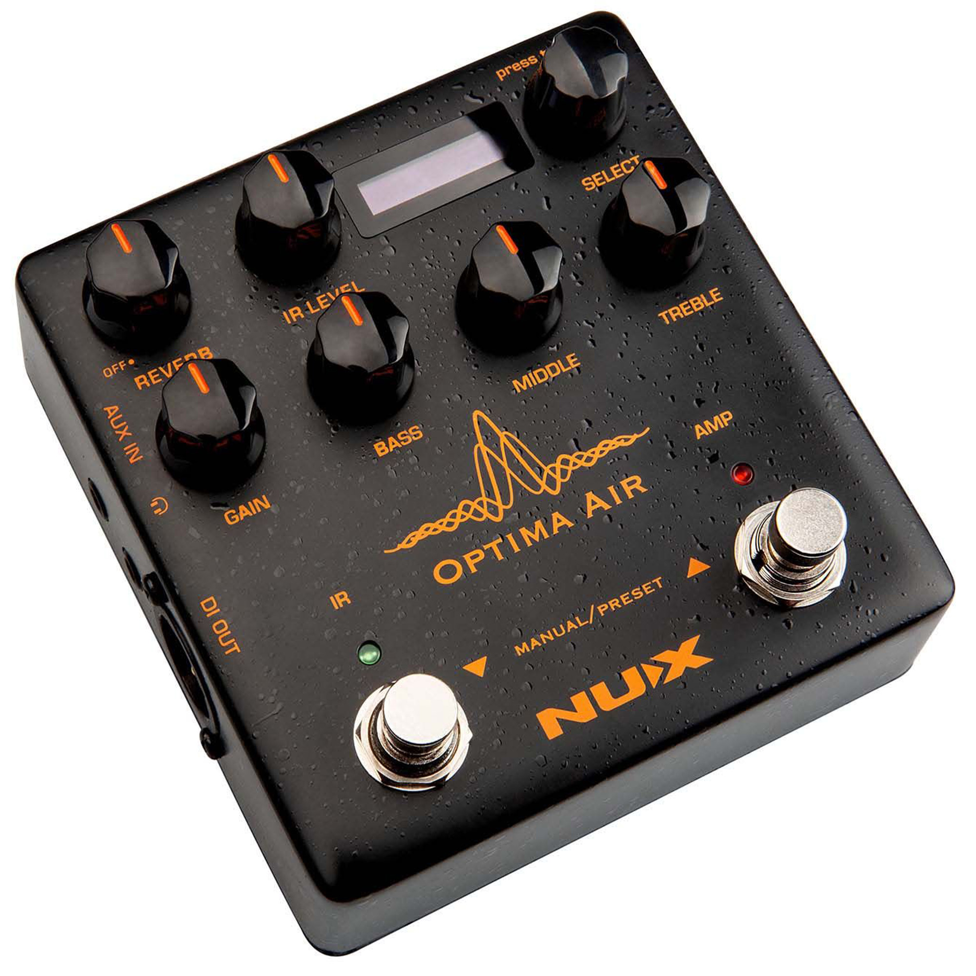 NUX NAI-5 Optima Air Acoustic Guitar IR Profile - Black - 3 Years Warranty