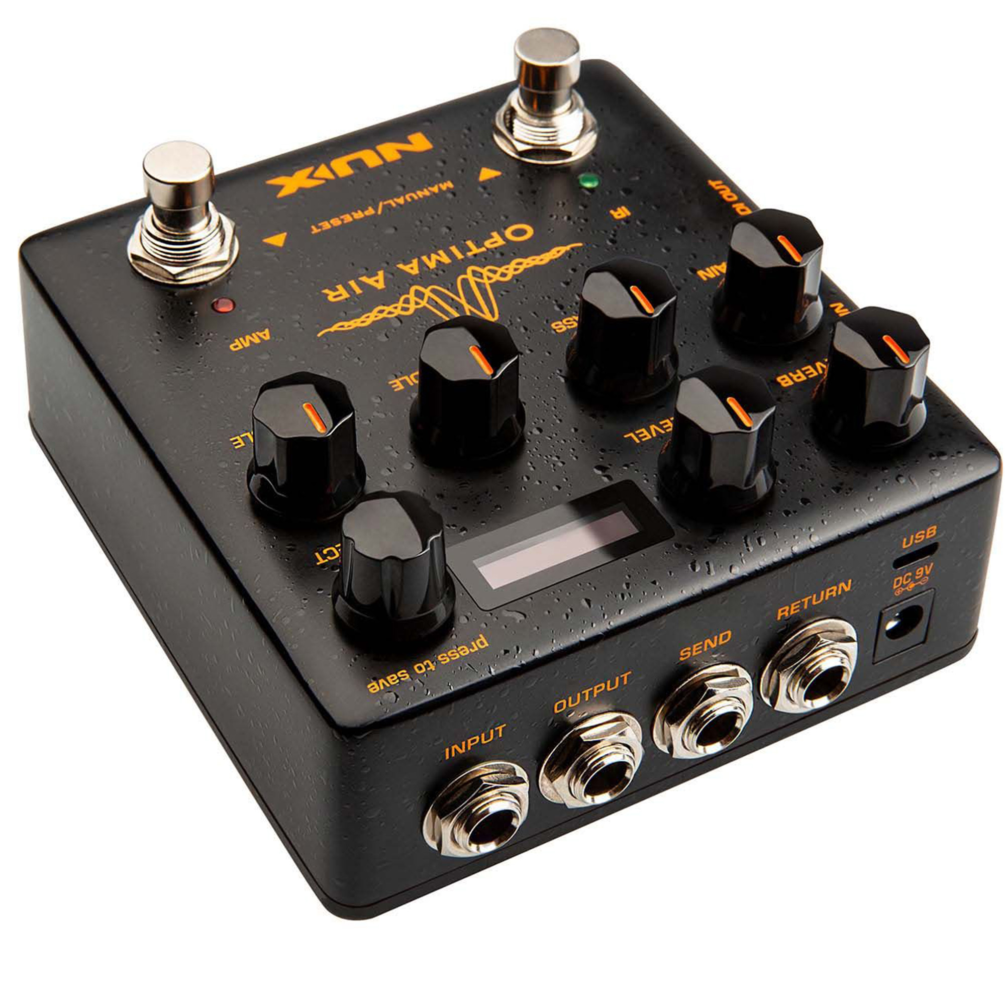 NUX NAI-5 Optima Air Acoustic Guitar IR Profile - Black - 3 Years Warranty
