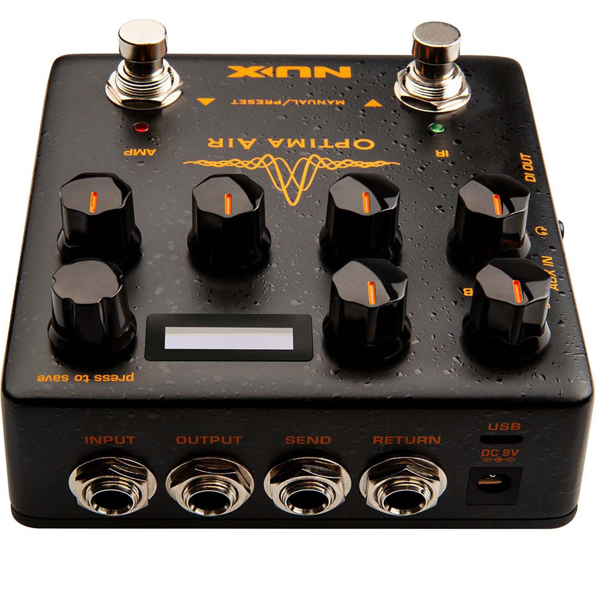 NUX NAI-5 Optima Air Acoustic Guitar IR Profile - Black - 3 Years Warranty